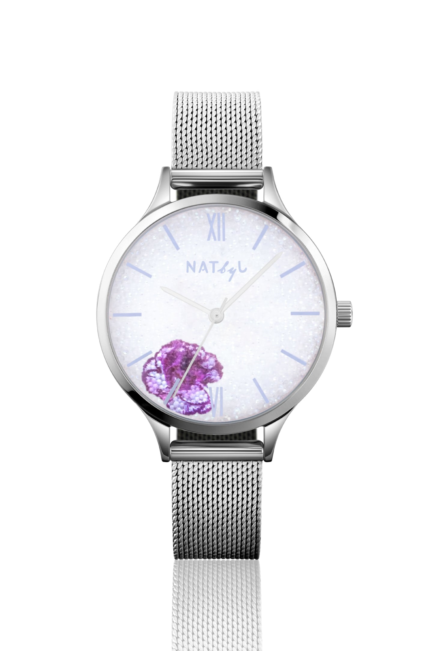Dazzle 0201B Mesh Watch | Stainless Steel