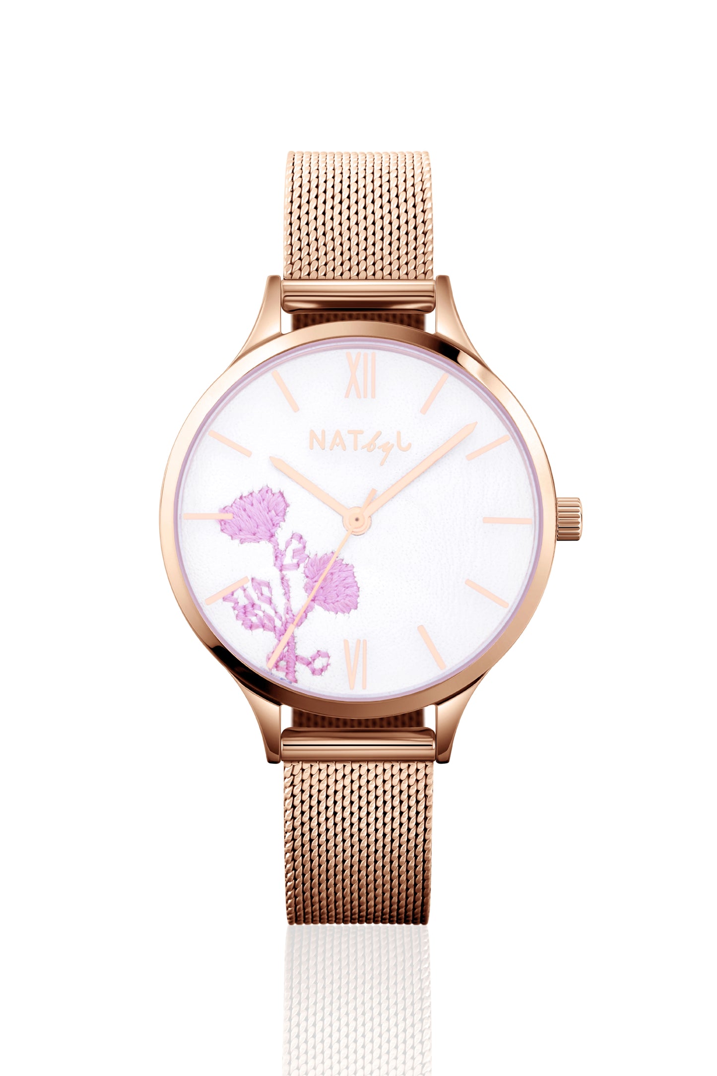 Dream 0309B Mesh Watch | Rose Gold Stainless Steel