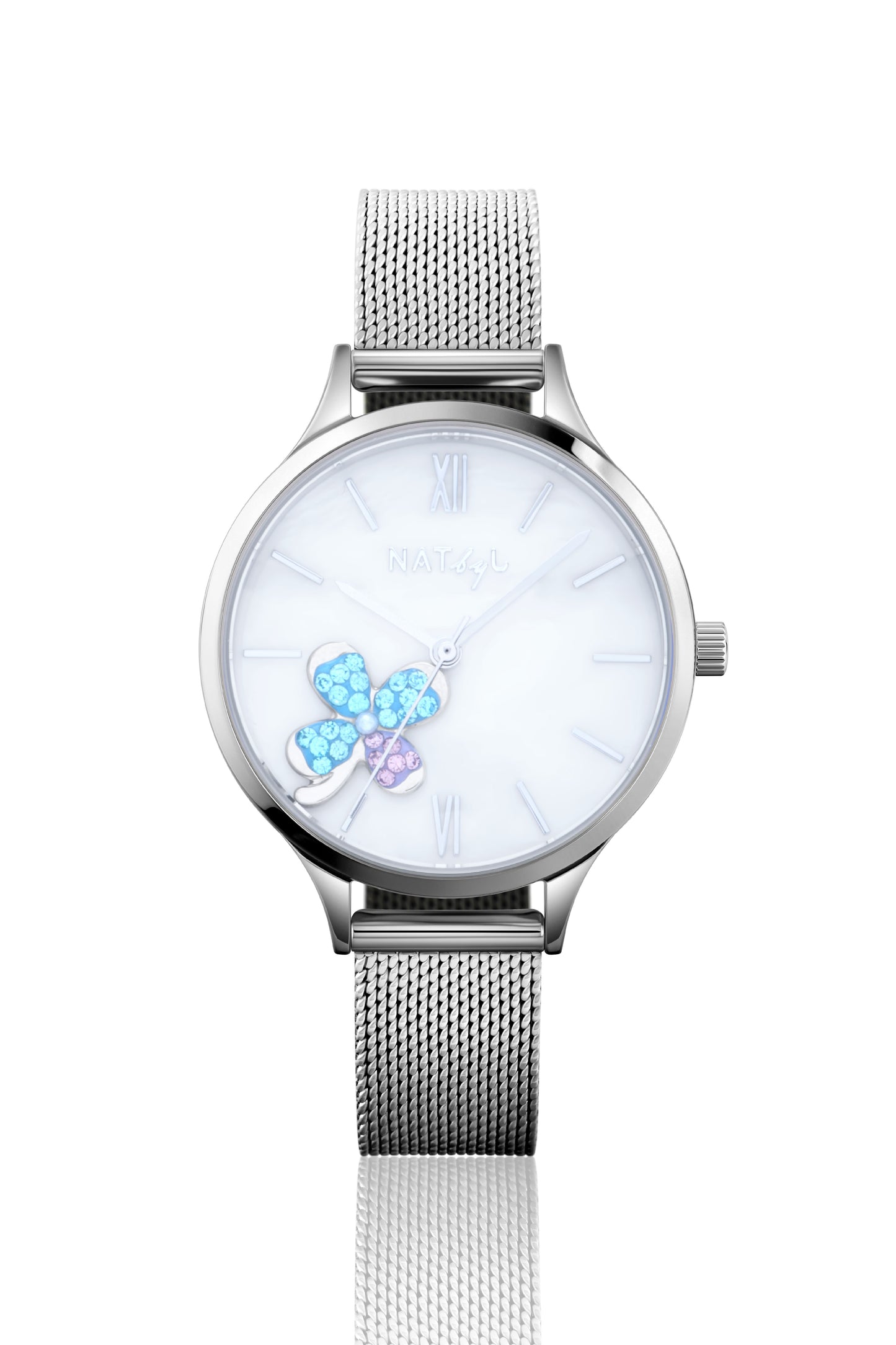 Serendipity 0501B Mesh Watch | Stainless Steel