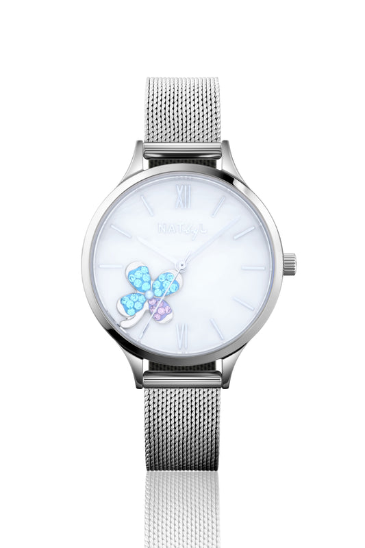 Serendipity 0501B Mesh Watch | Stainless Steel