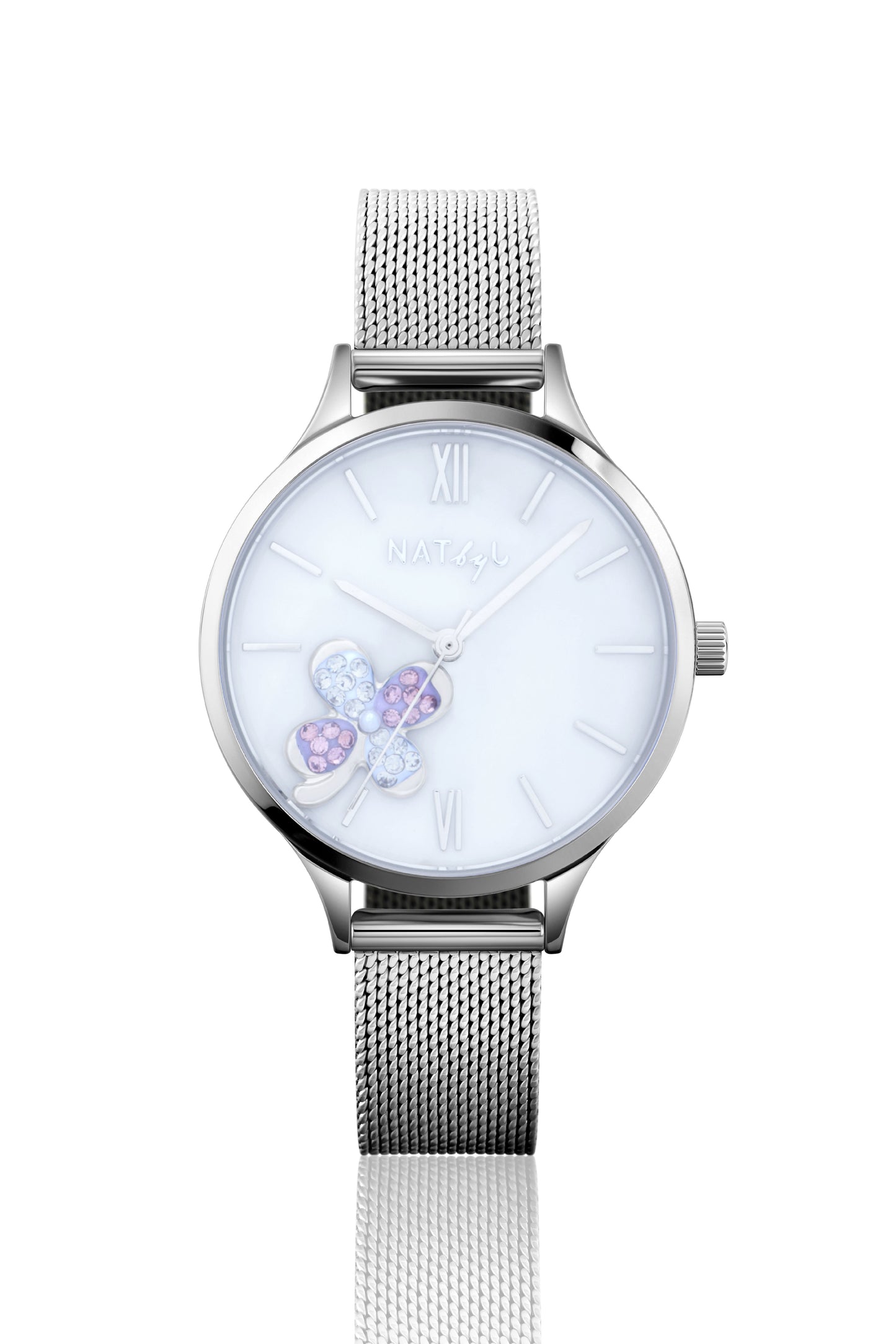 Serendipity 0502B Mesh Watch | Stainless Steel