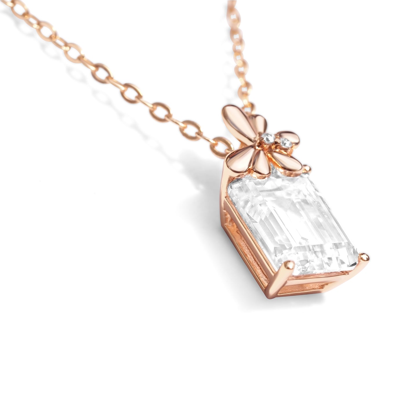 Freedom N0708R Necklace | Rose Gold Tone