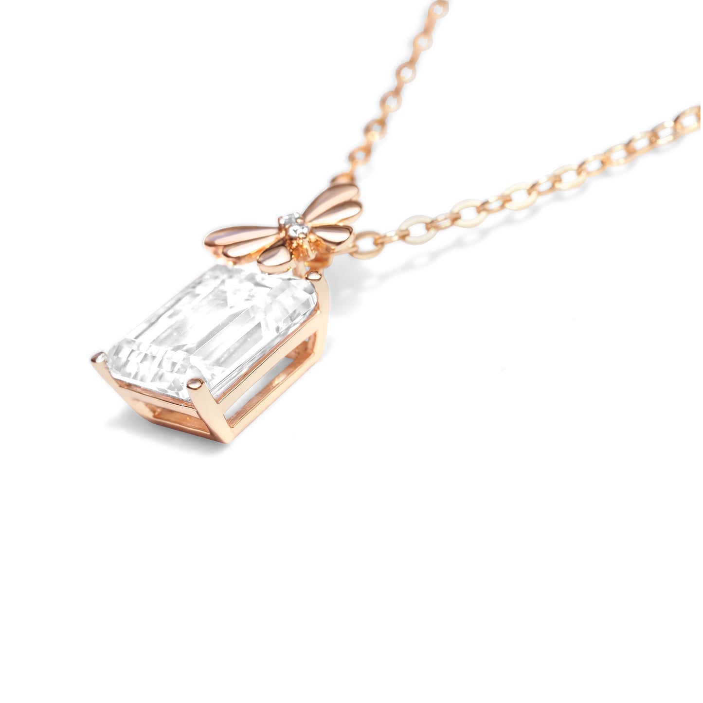Freedom N0708R Necklace | Rose Gold Tone