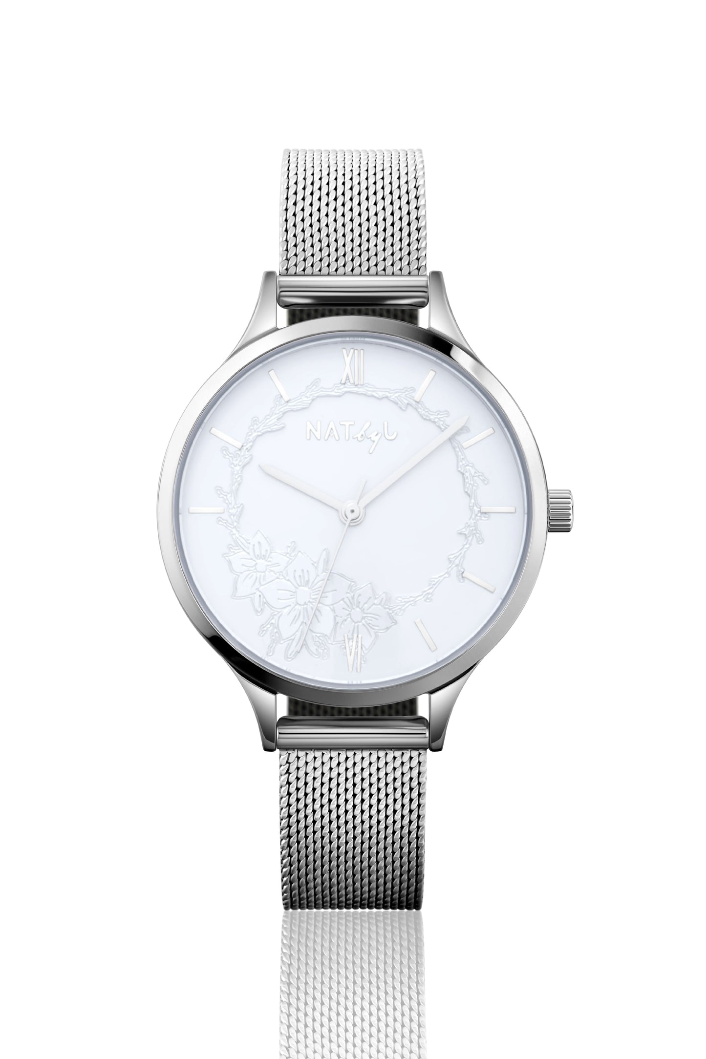 Unity 0801B Mesh Watch | Stainless Steel