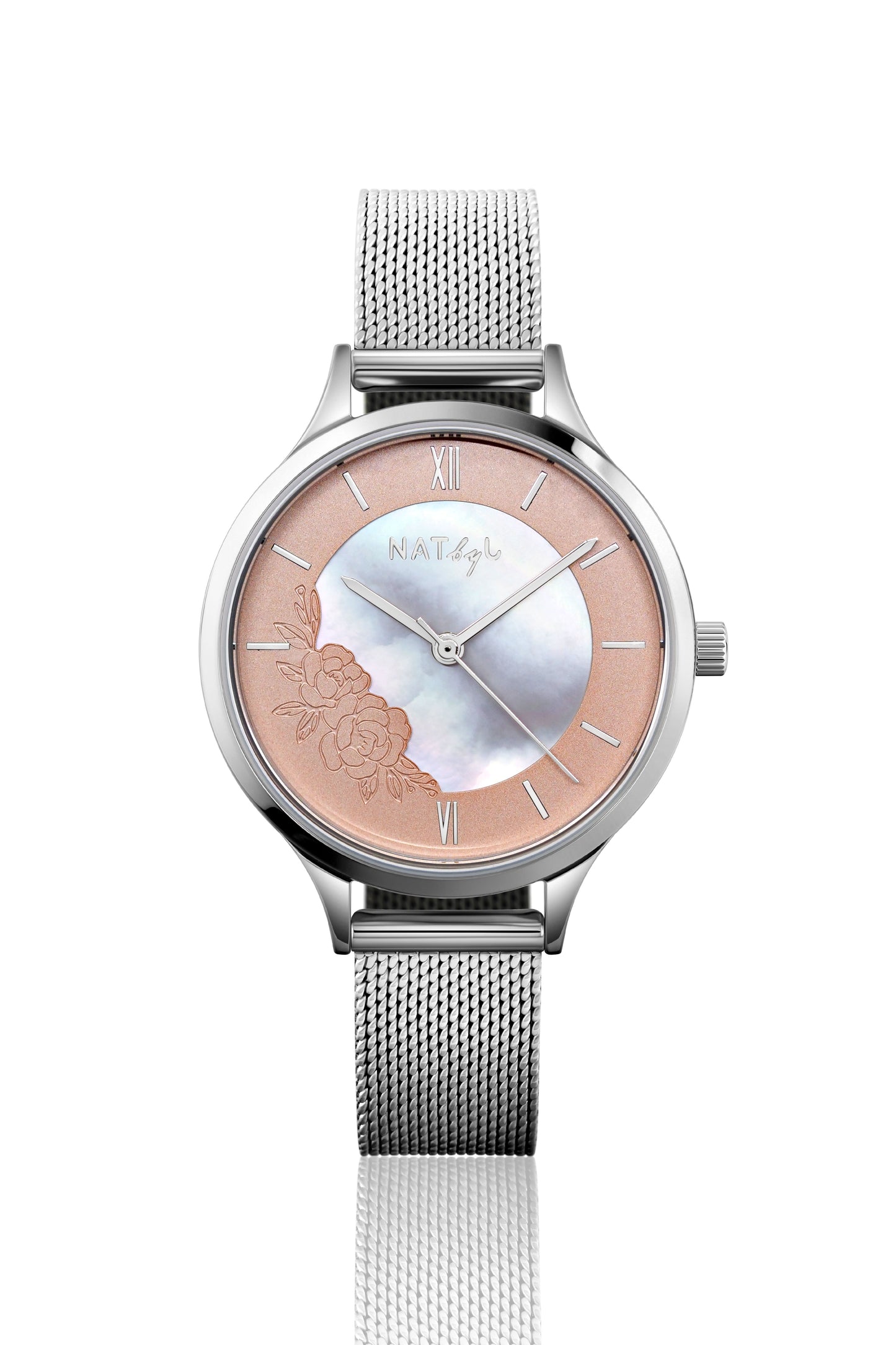 Unity 0808B Mesh Watch | Stainless Steel