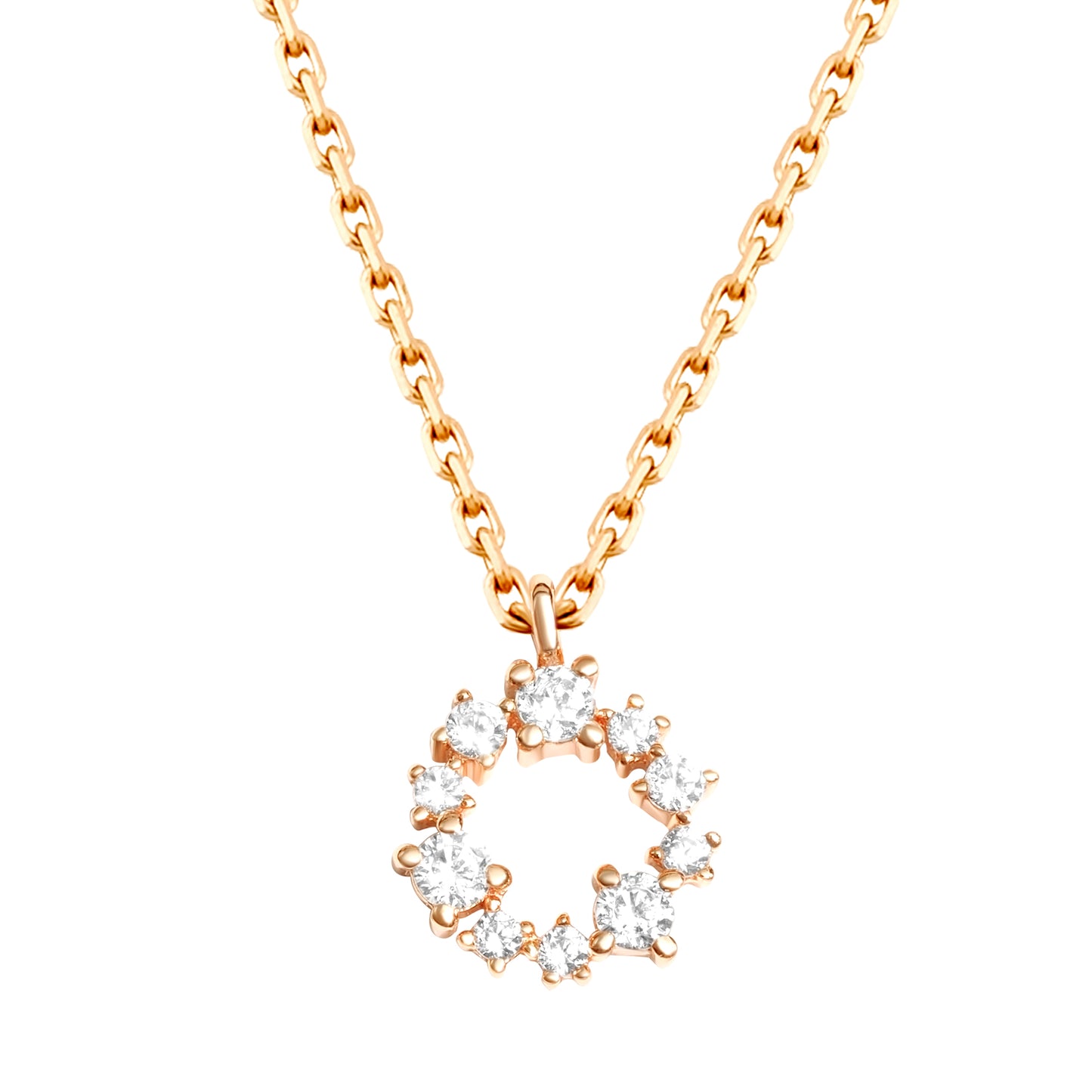 Unity N0808R Necklace | Rose Gold Tone