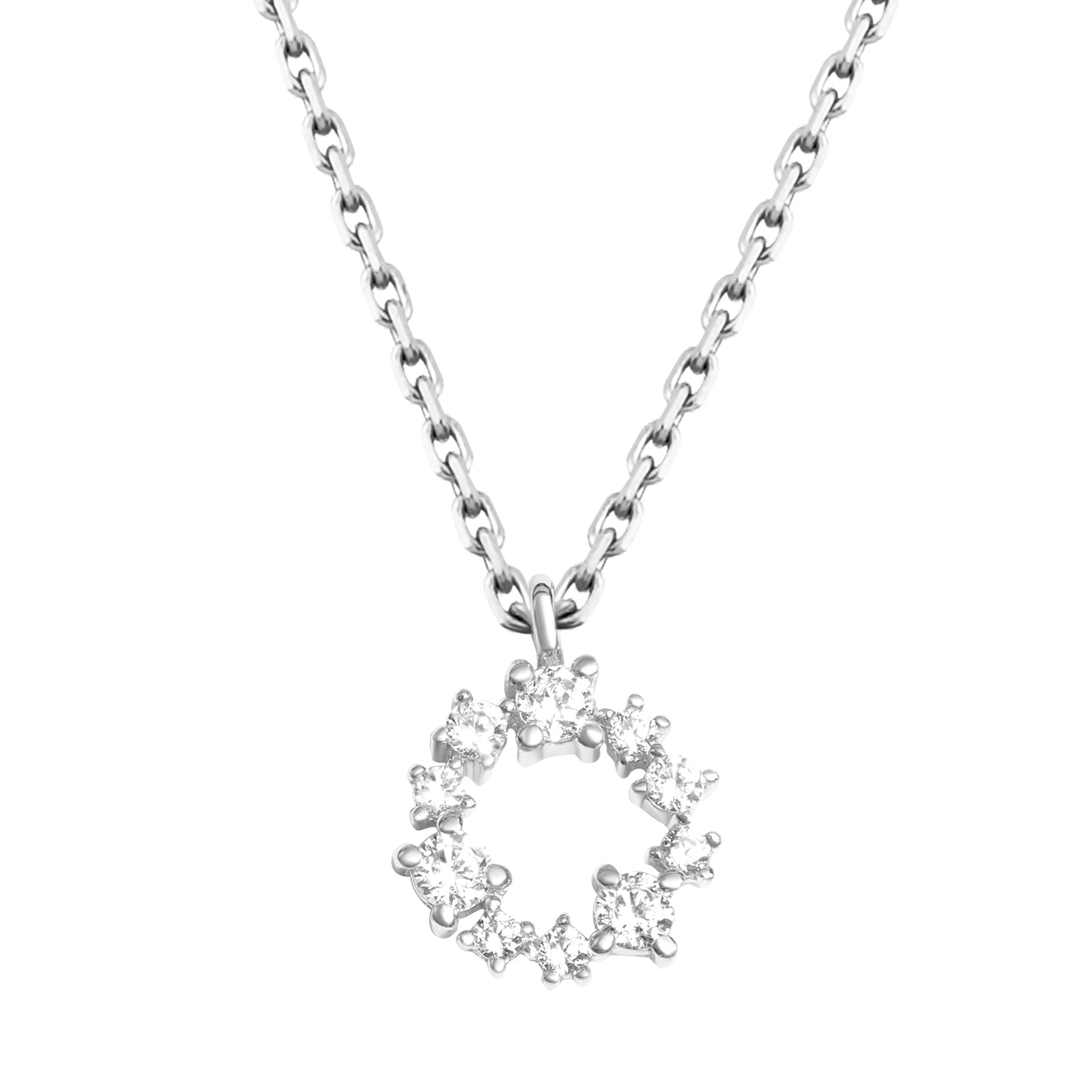 Unity N0808S Necklace | Silver Tone