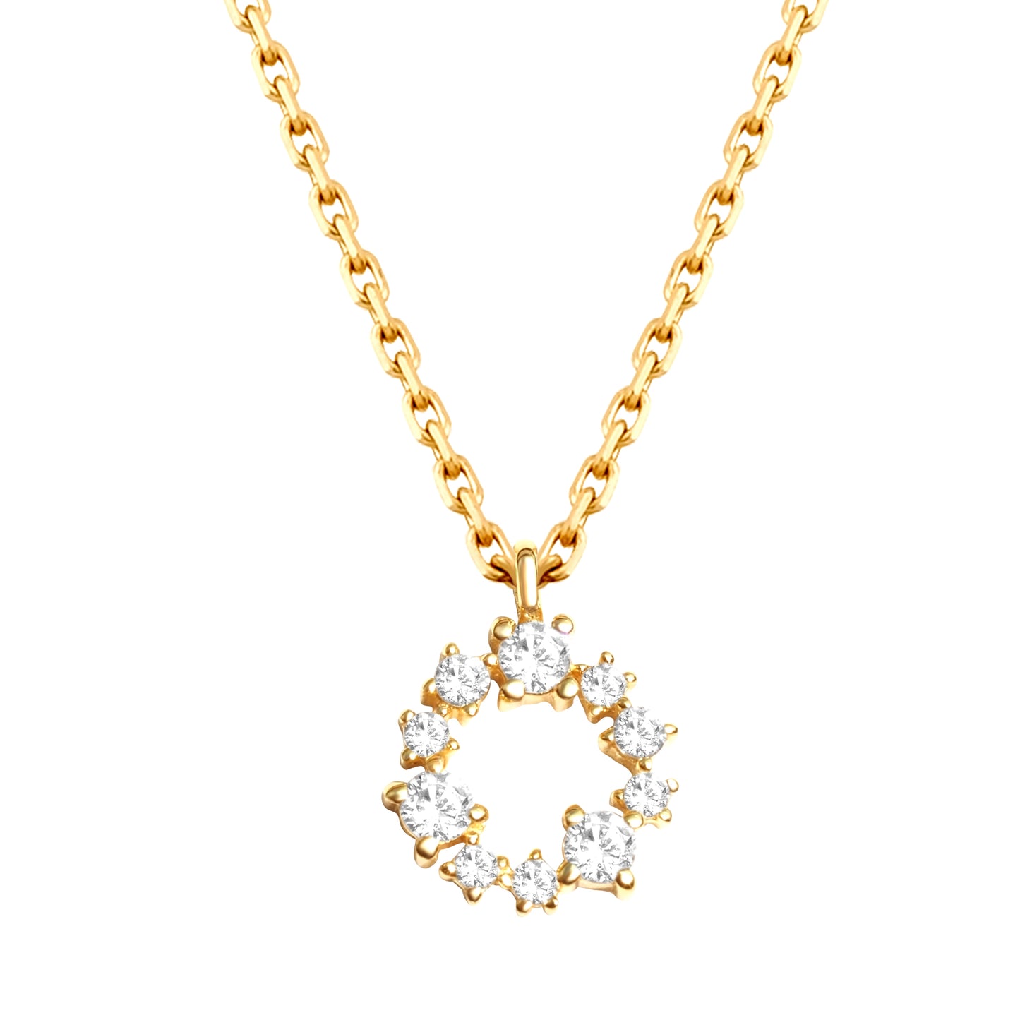 Unity N0808Y Necklace | Gold Tone