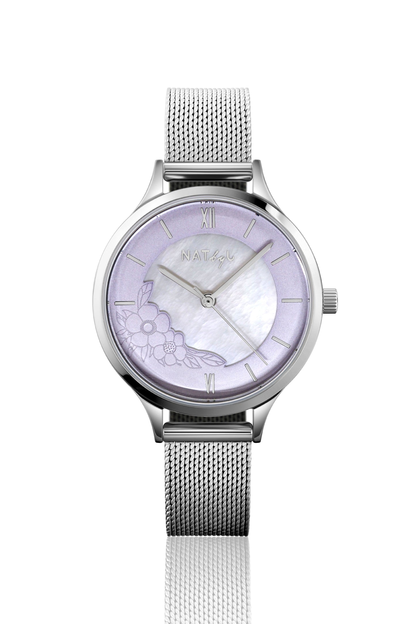Unity 0809B Mesh Watch | Stainless Steel