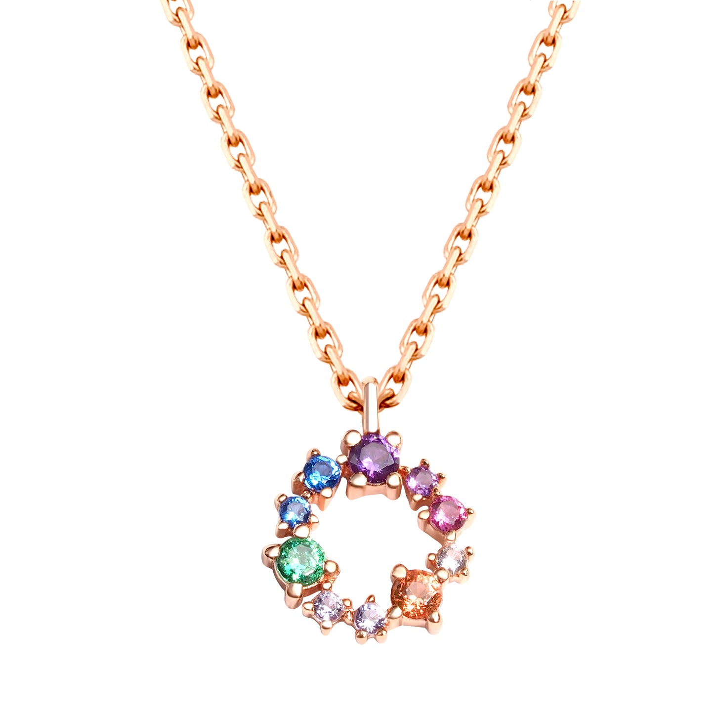 Unity N0810R Necklace | Rose Gold Tone