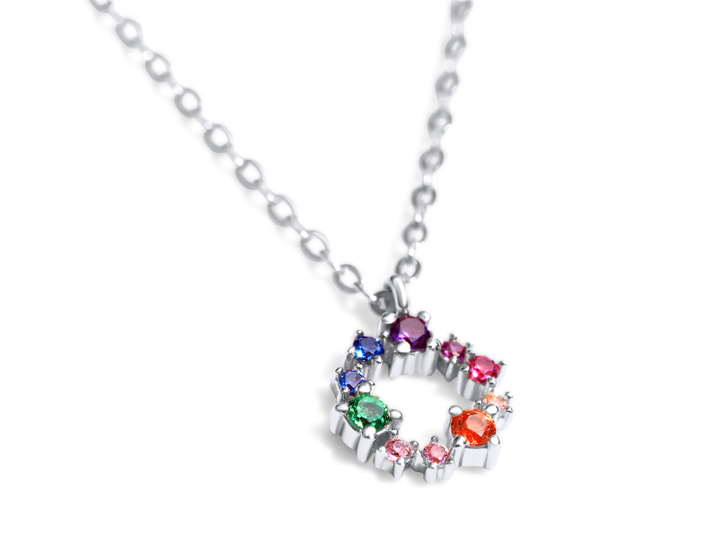 Unity N0810S Necklace | Silver Tone
