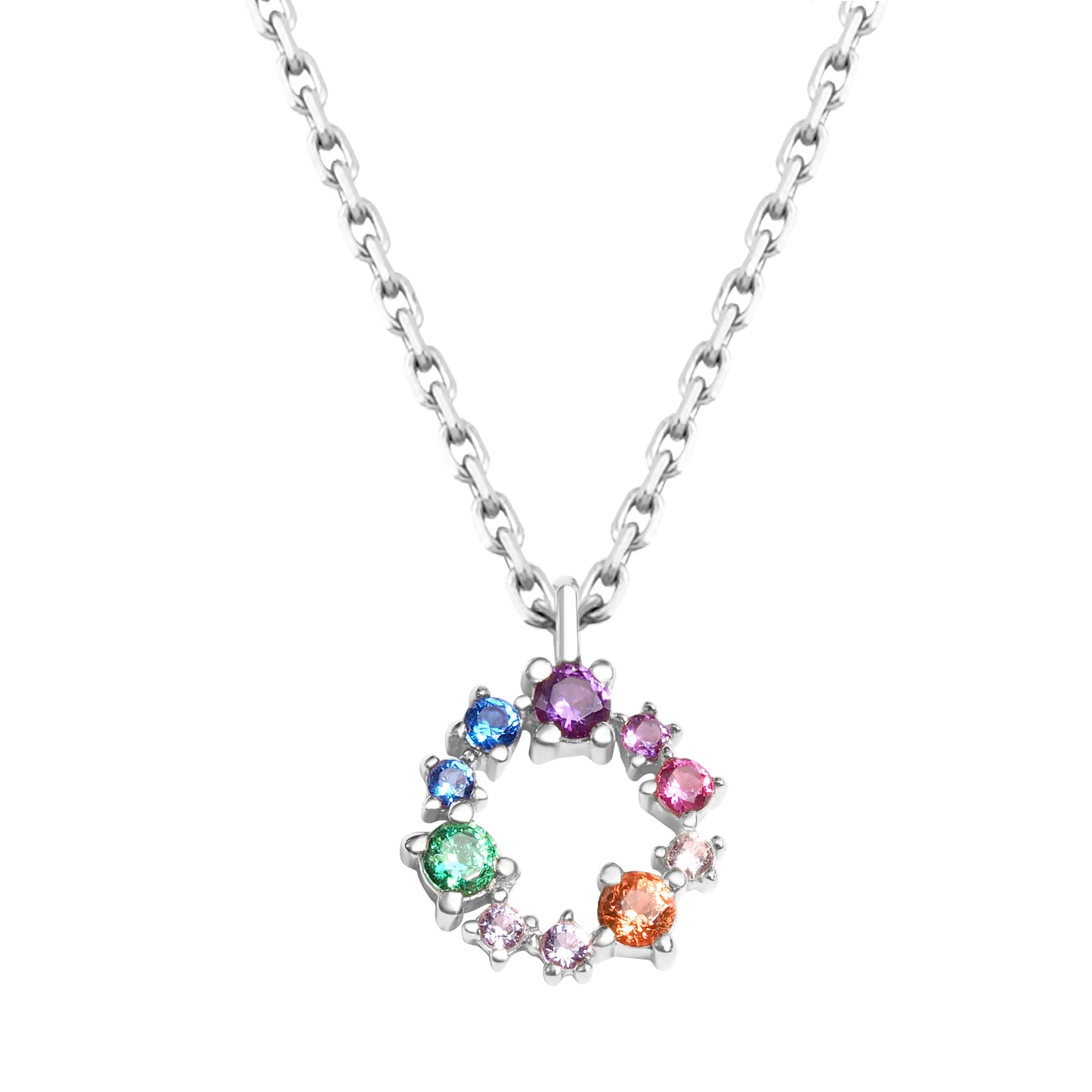 Unity N0810S Necklace | Silver Tone
