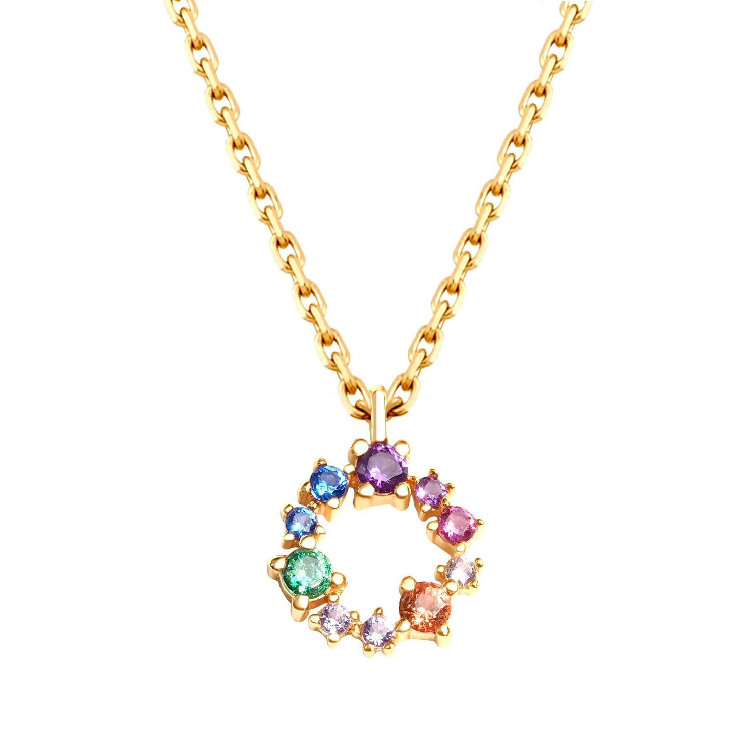 Unity N0810Y Necklace | Gold Tone