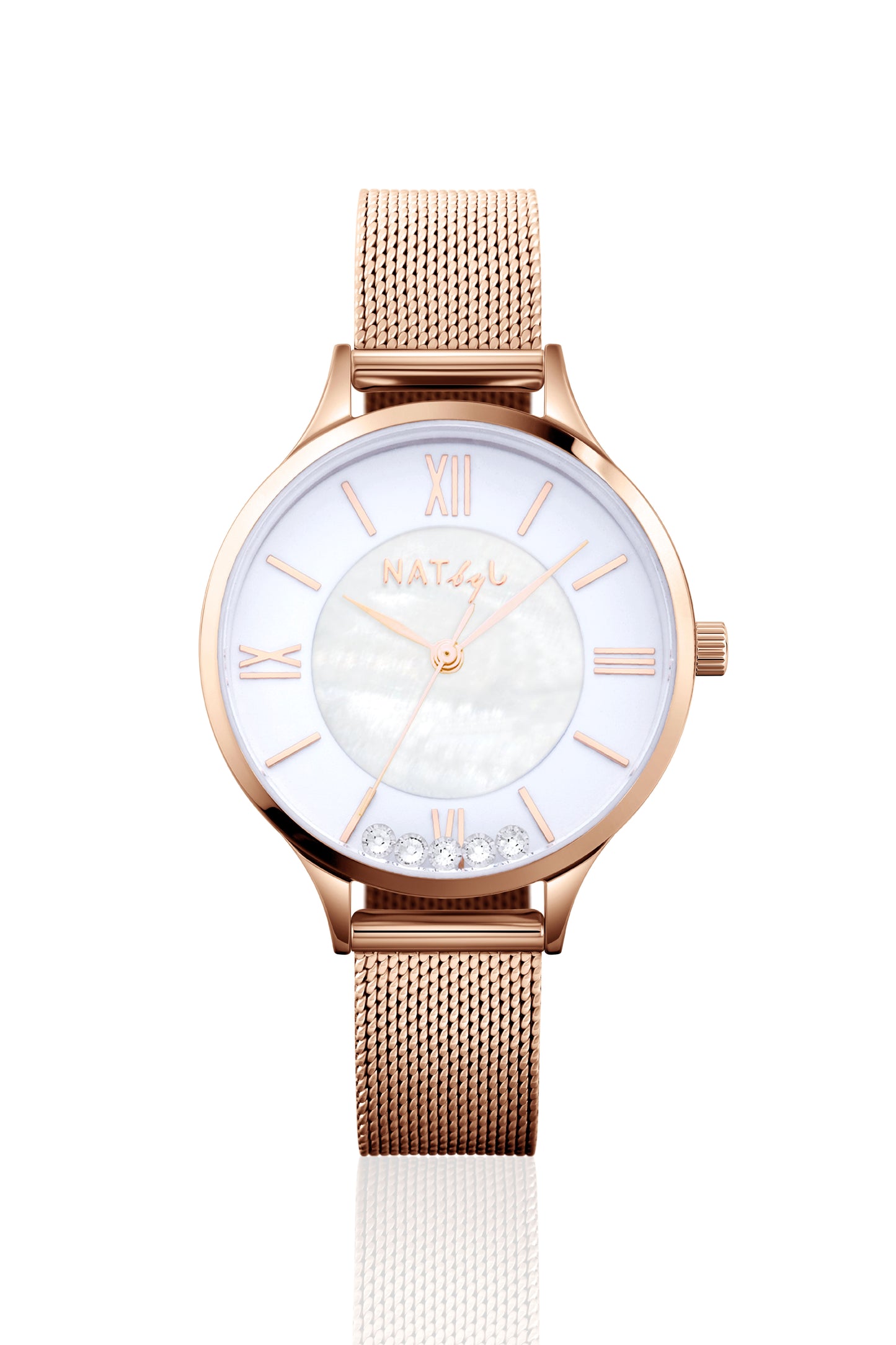 Stargaze 0905B Mesh Watch | Rose Gold Stainless Steel