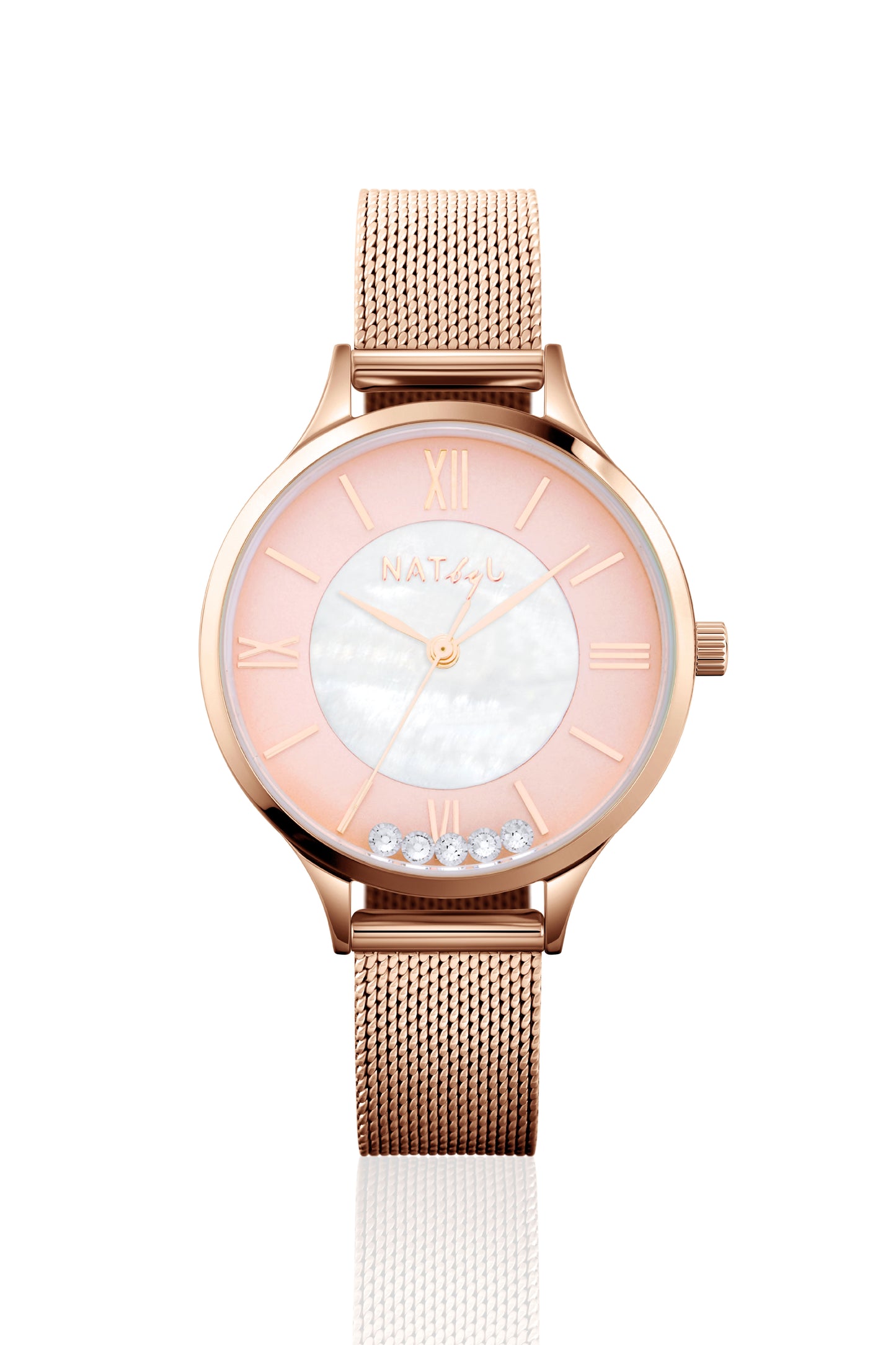 Stargaze 0907B Mesh Watch | Rose Gold Stainless Steel