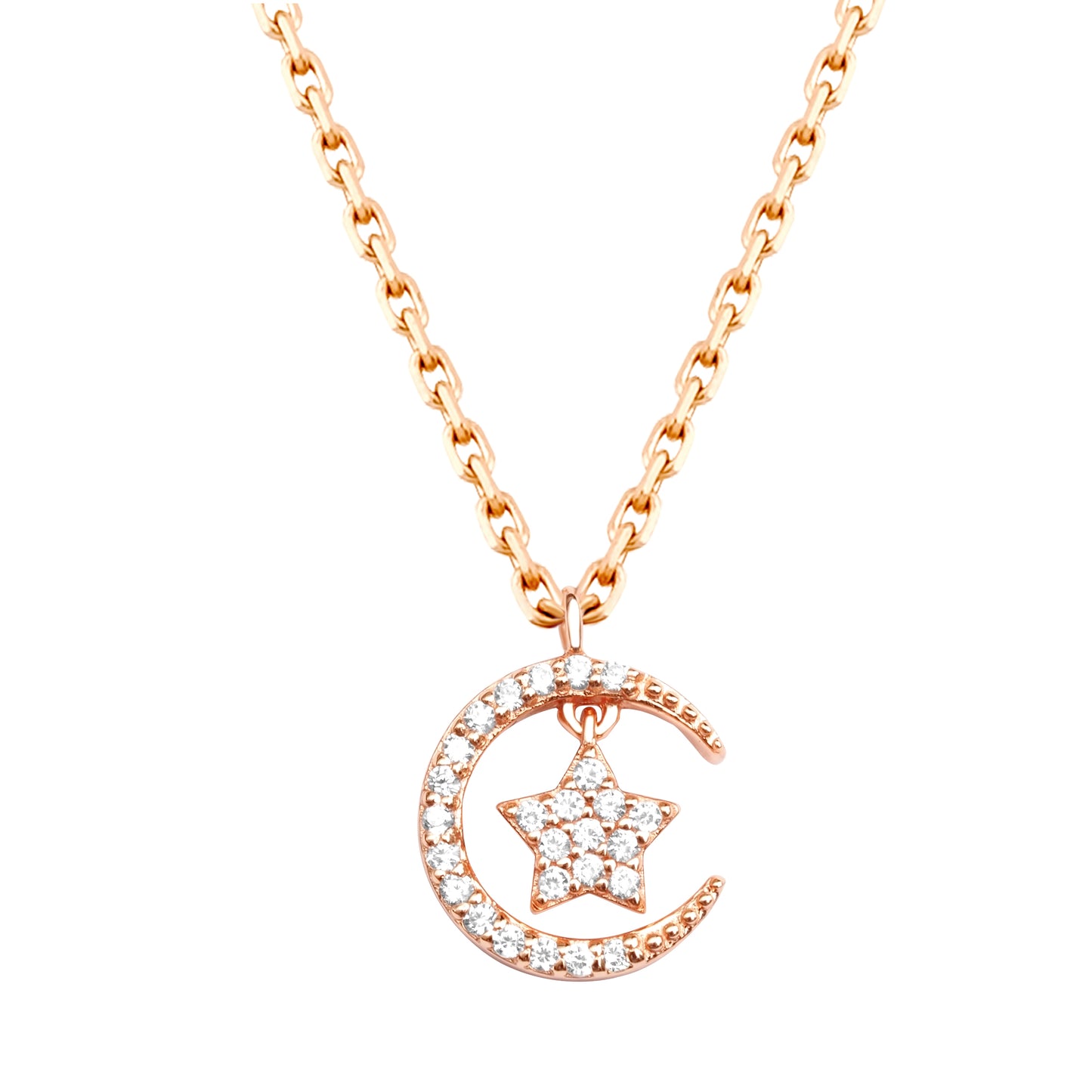 Stargaze N0908R Necklace | Rose Gold Tone