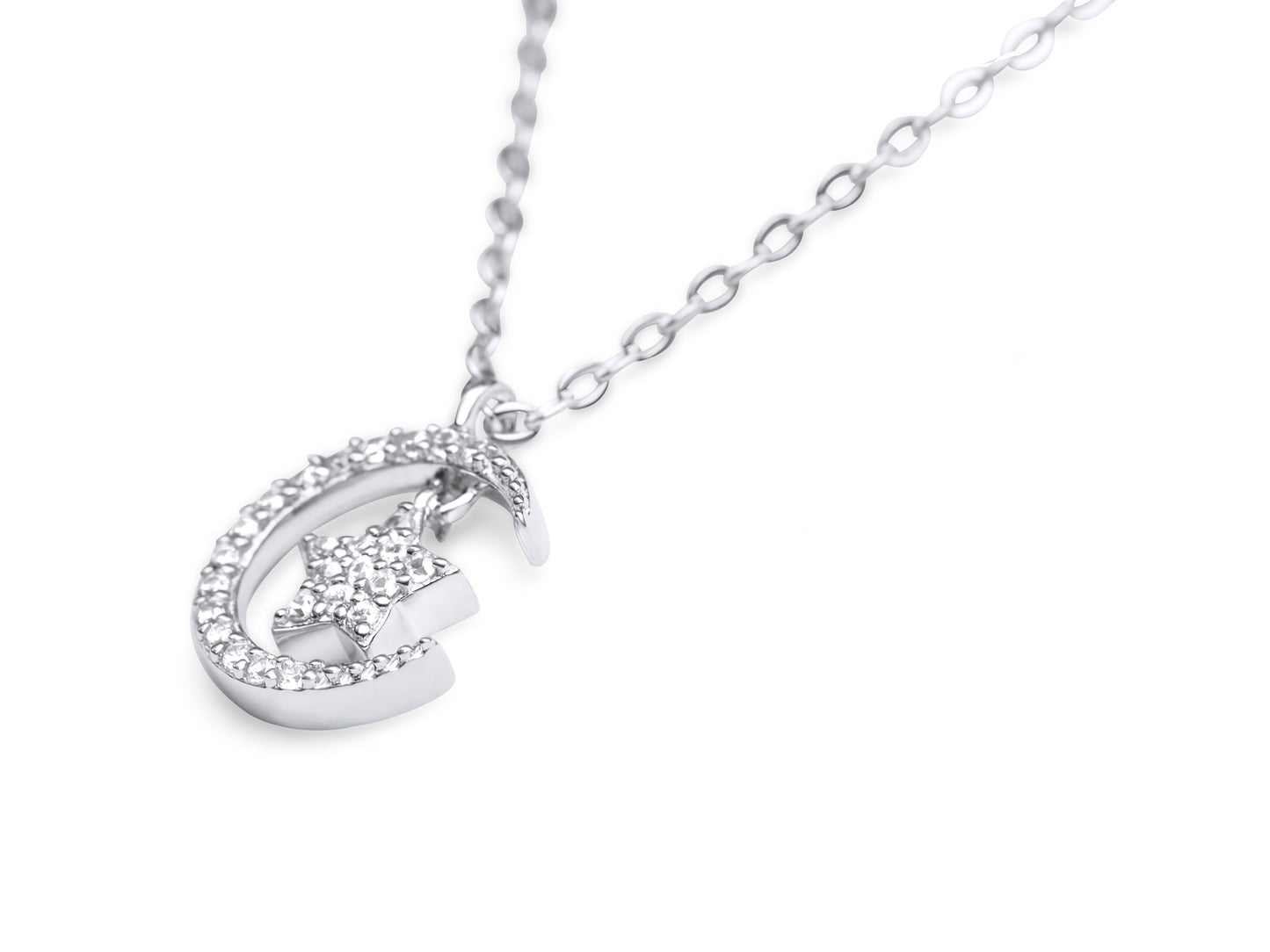 Stargaze N0908S Necklace | Silver Tone