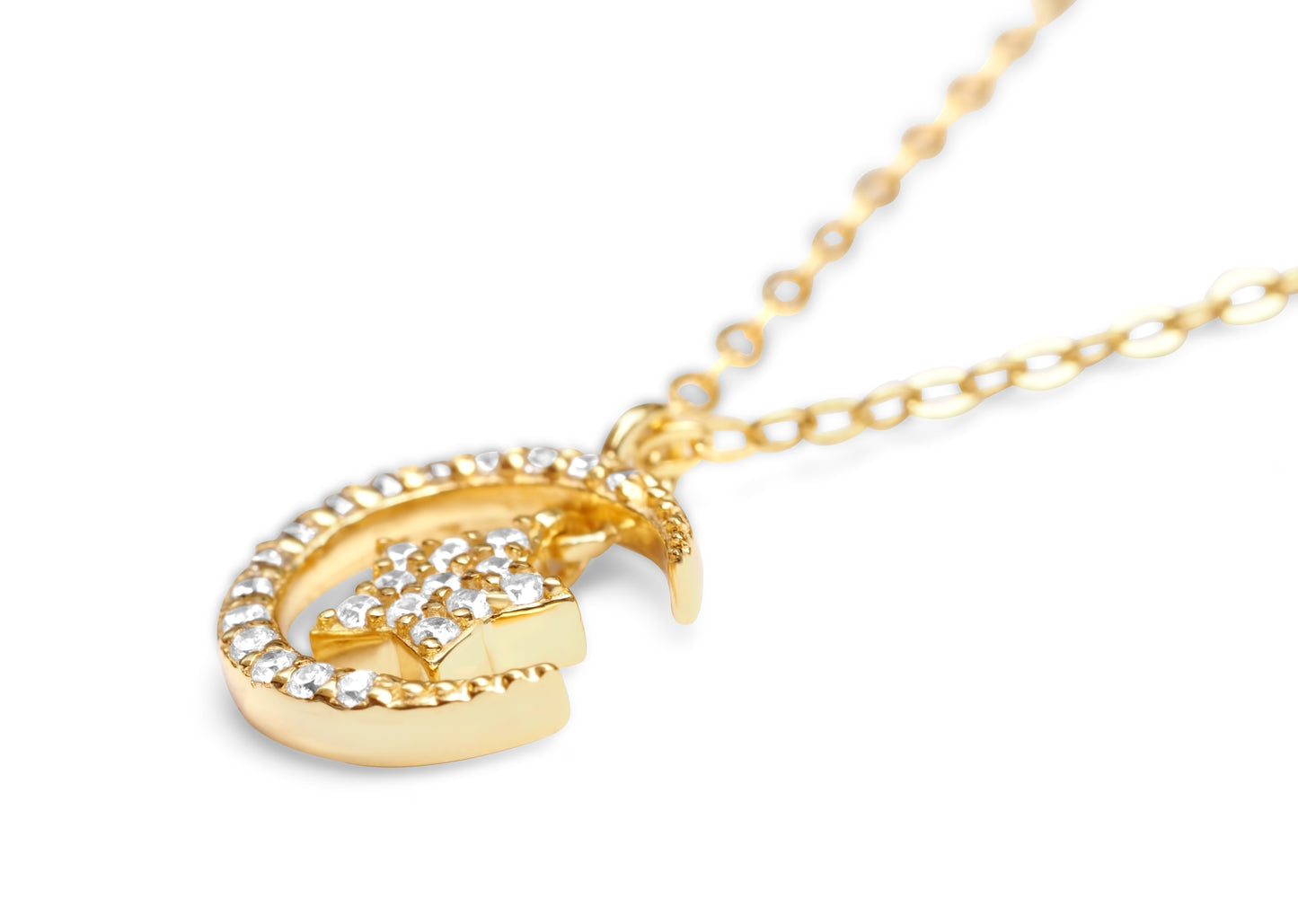 Stargaze N0908Y Necklace | Gold Tone
