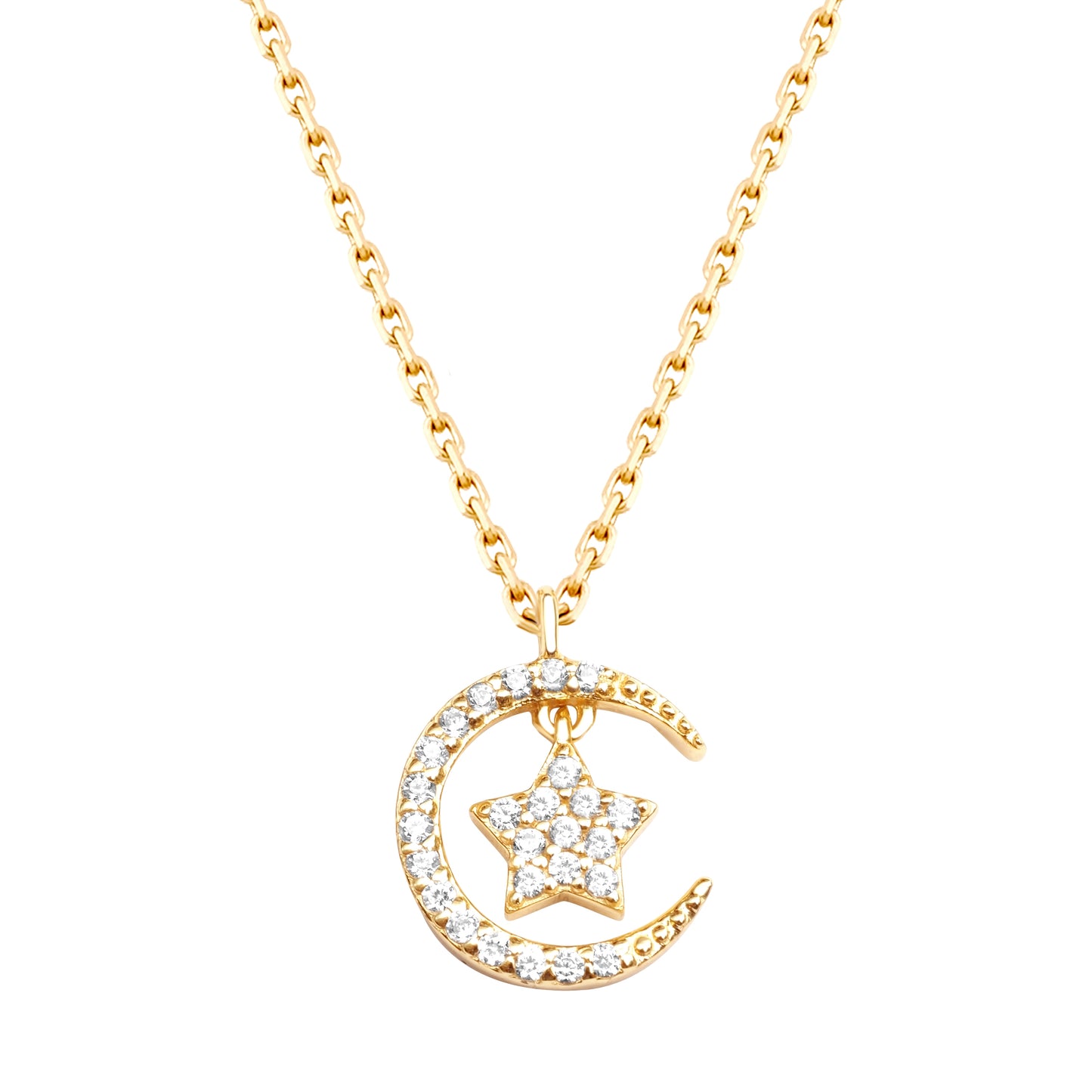 Stargaze N0908Y Necklace | Gold Tone