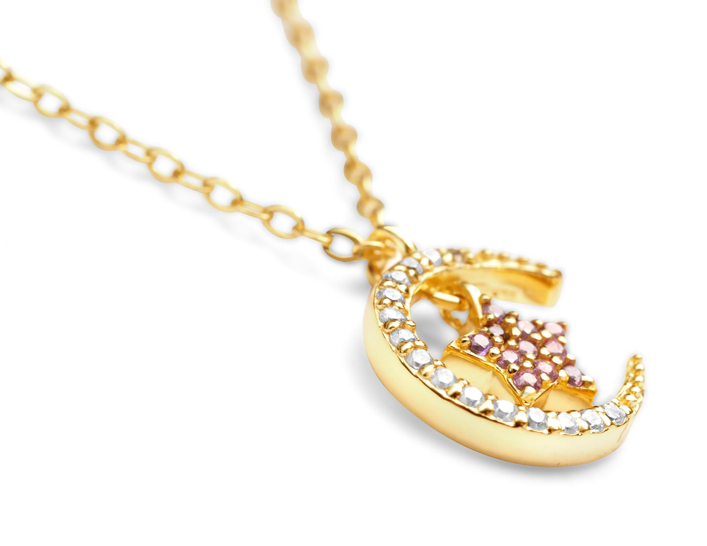 Stargaze N0909Y Necklace | Gold Tone