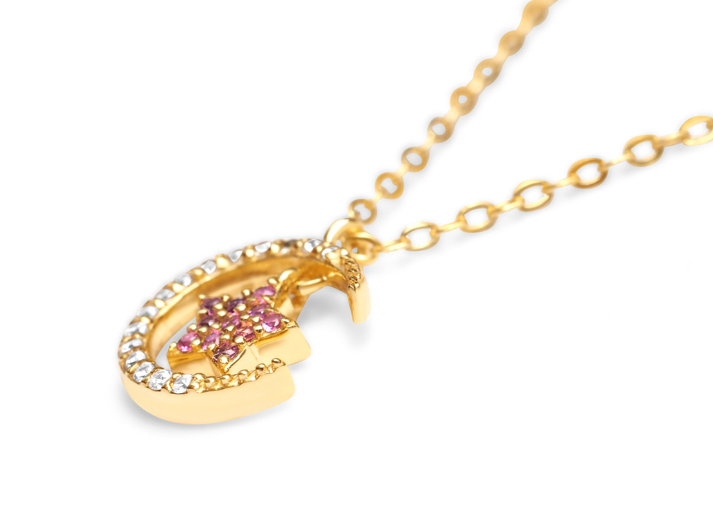 Stargaze N0909Y Necklace | Gold Tone