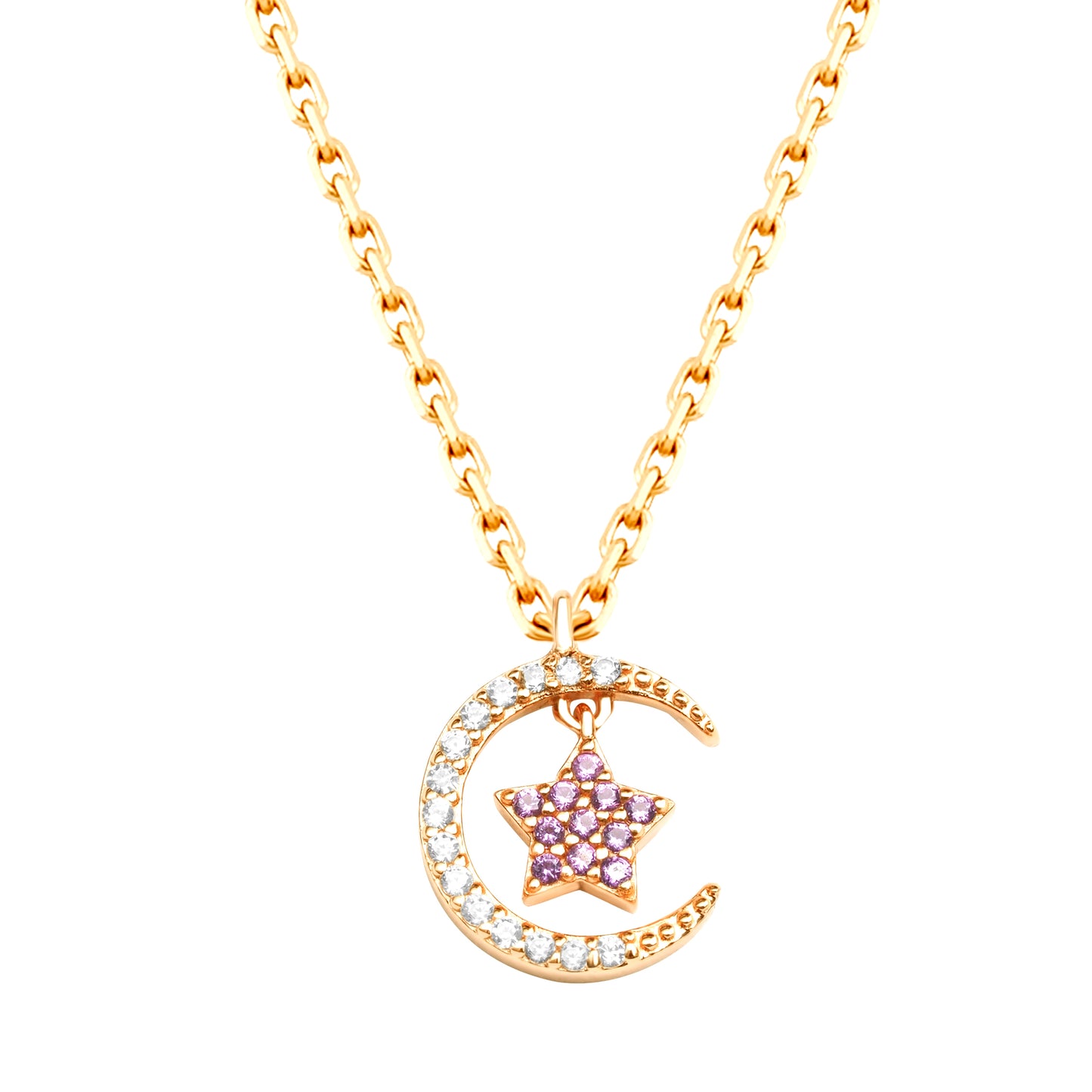 Stargaze N0909Y Necklace | Gold Tone