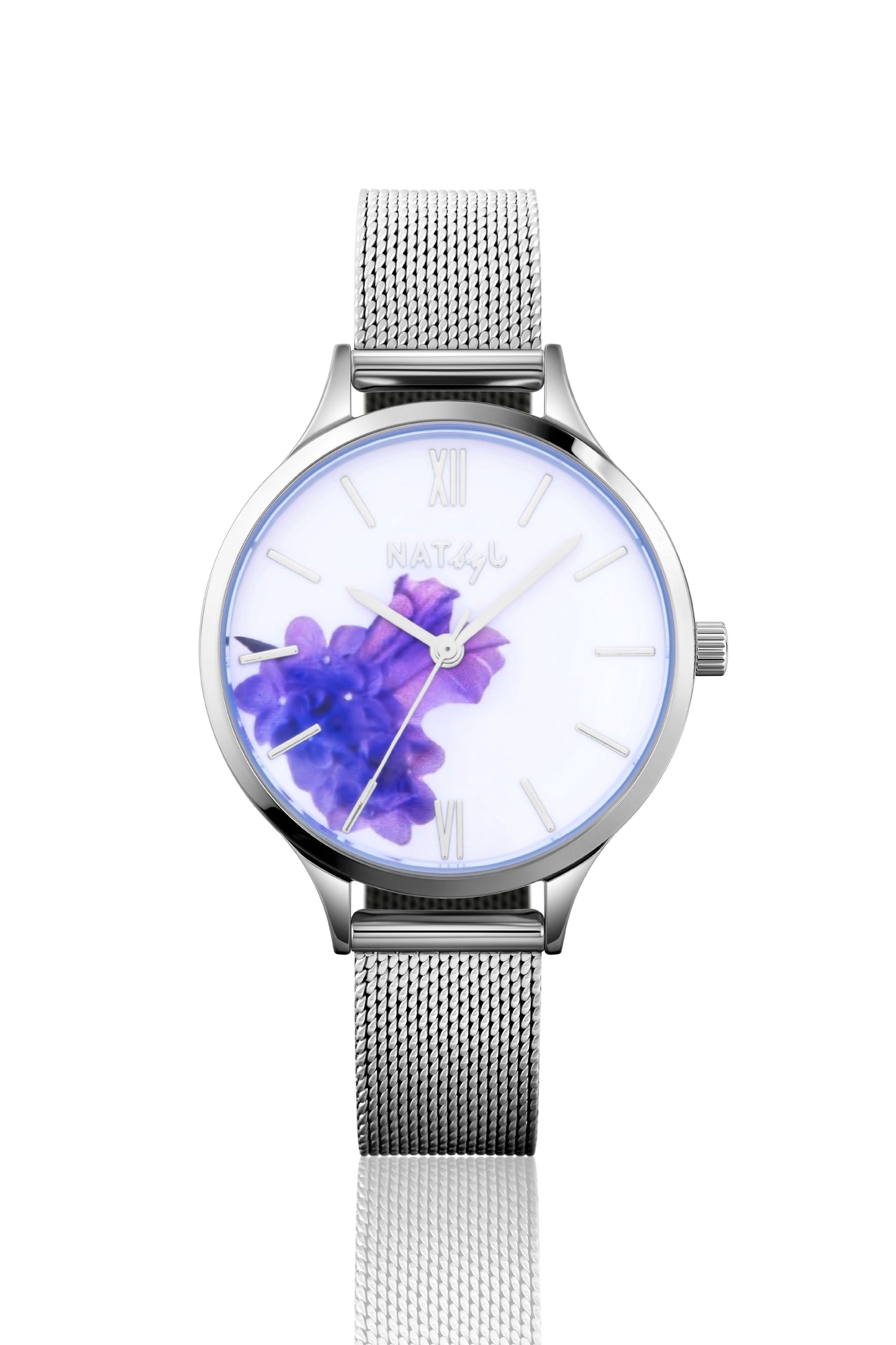 Blossom 1002B Mesh Watch | Stainless Steel