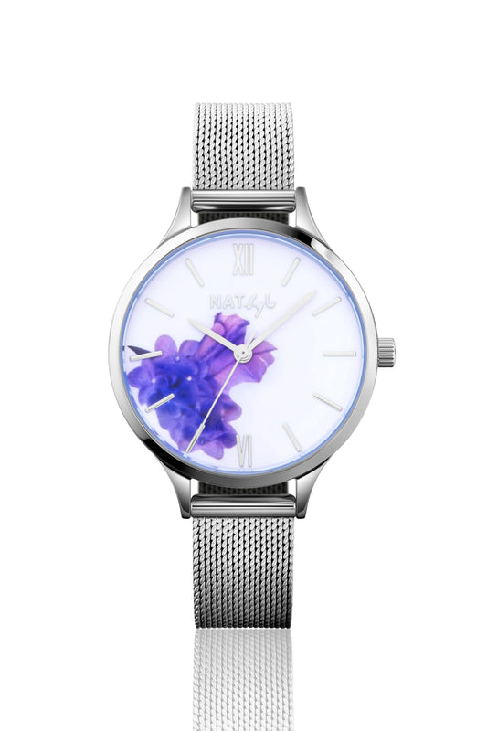 Blossom 1002B Mesh Watch | Stainless Steel