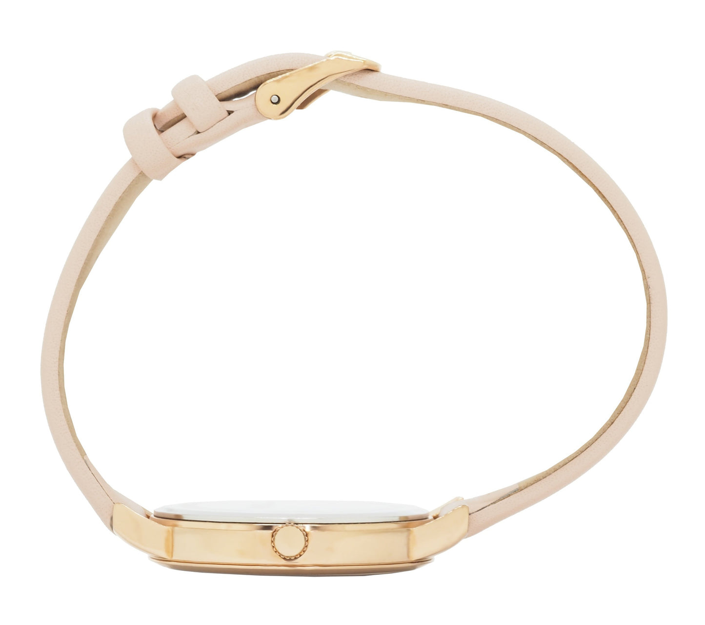 Blossom 1007 Pink Leather Watch | Rose Gold Stainless Steel