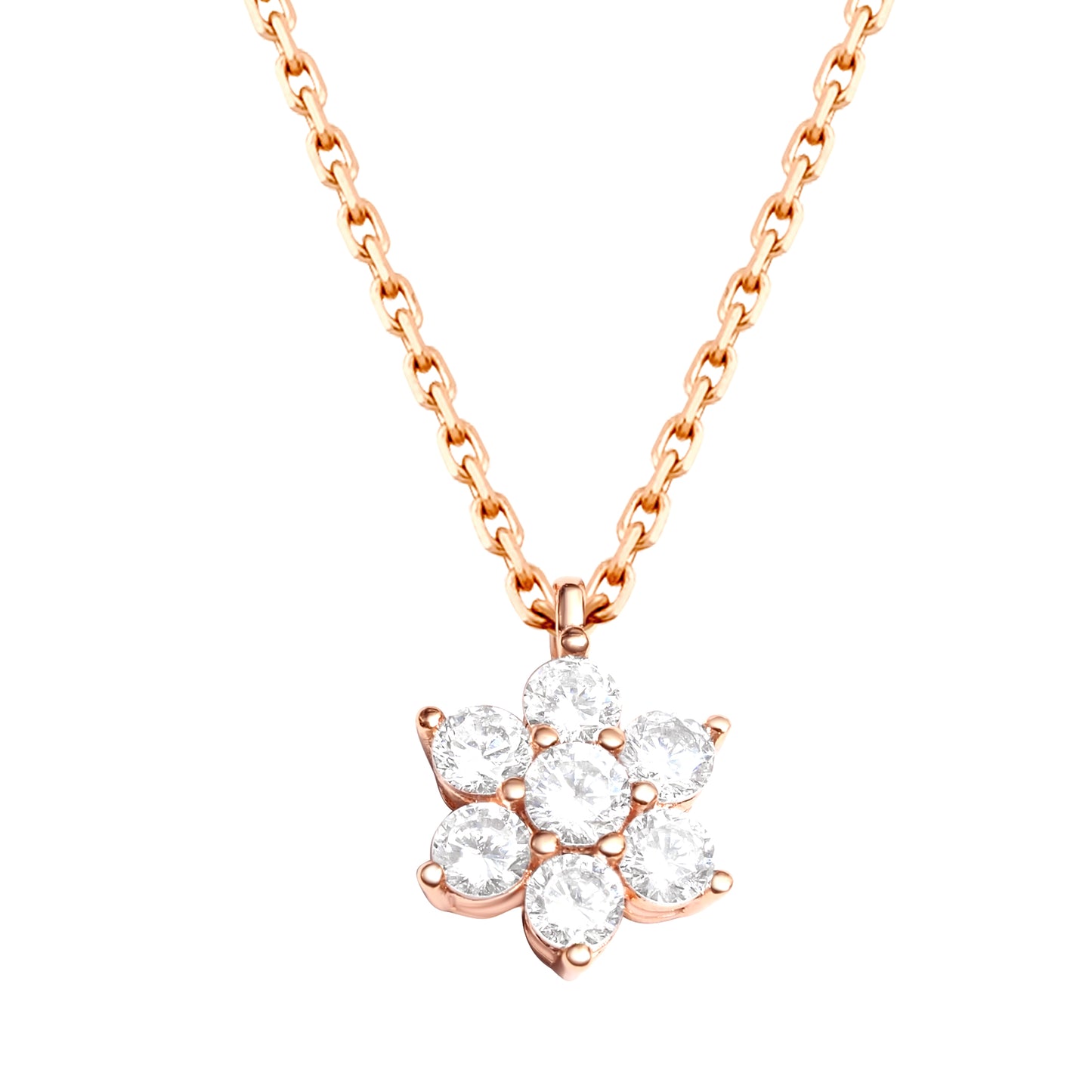 Blossom N1008R Necklace | Rose Gold Tone