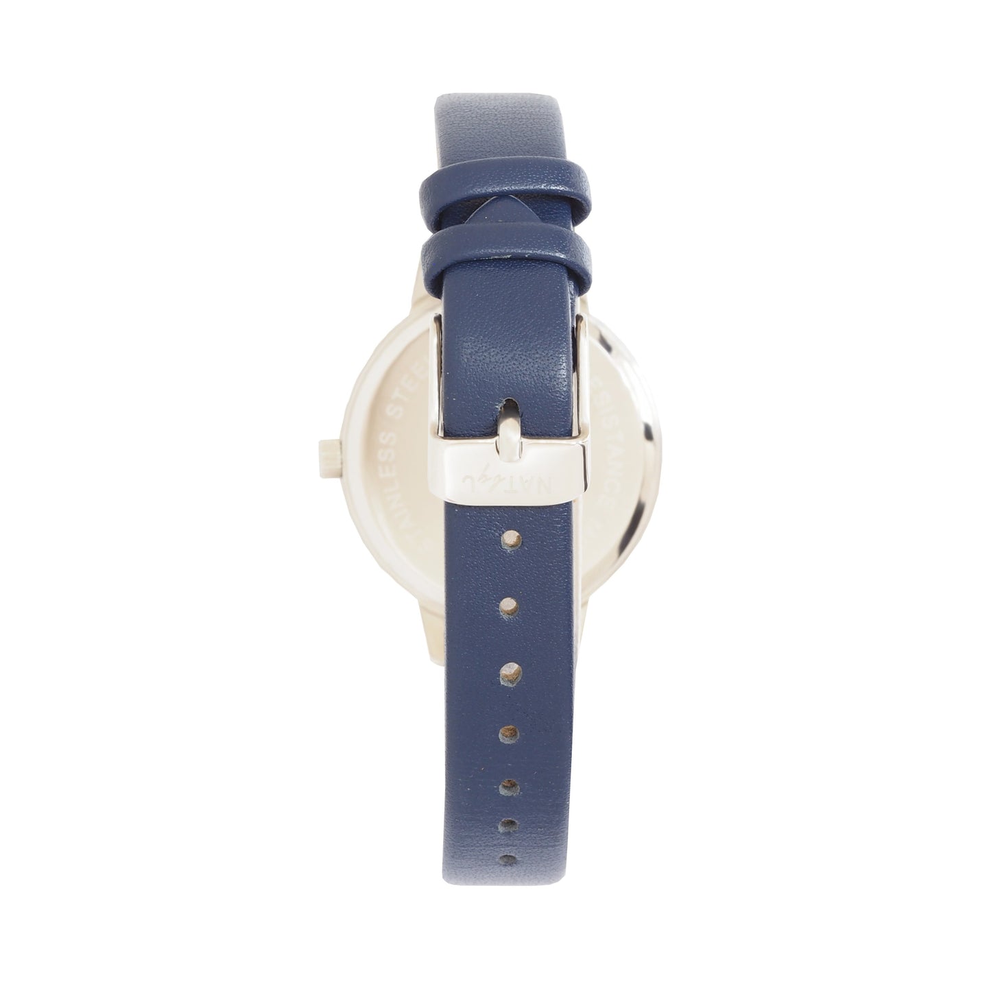 Serendipity 0502 Deep Blue Leather Watch | Stainless Steel
