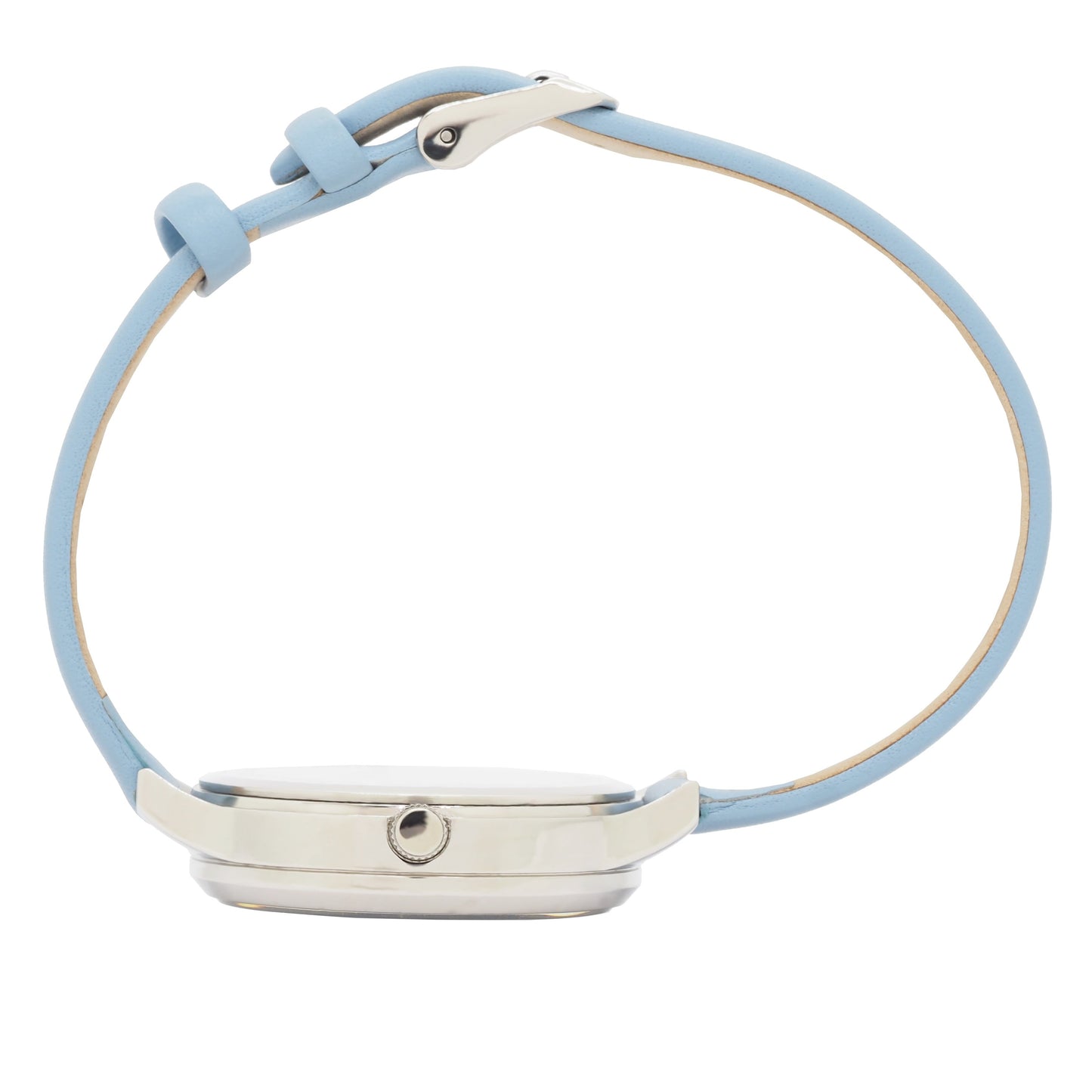 Serendipity 0503 Light Blue Leather Watch | Stainless Steel