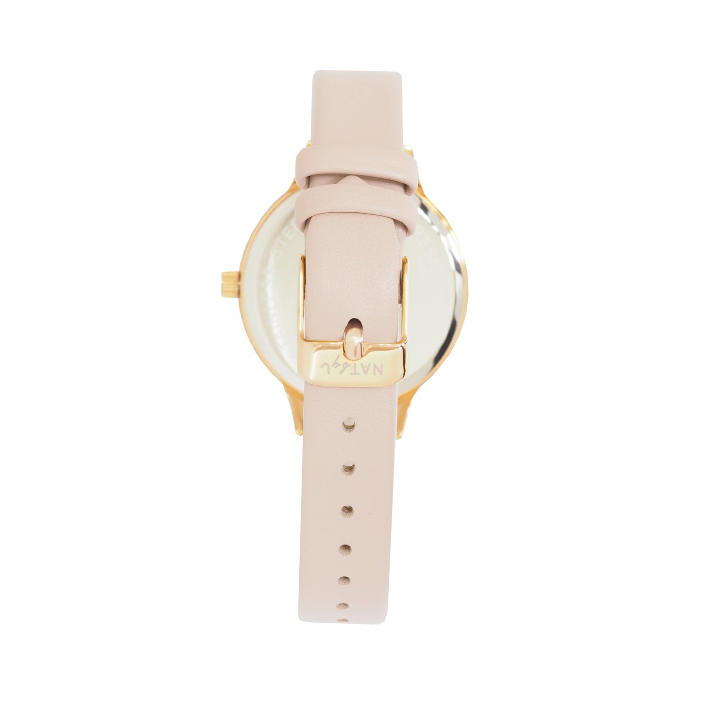 Serendipity 0507 Pink Leather Watch | Rose Gold Stainless Steel