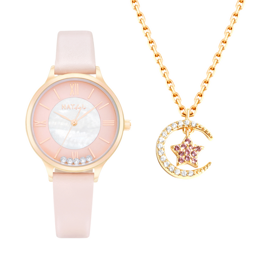 Stargaze Watch and Necklace Gift Set NAT0907N0907Y