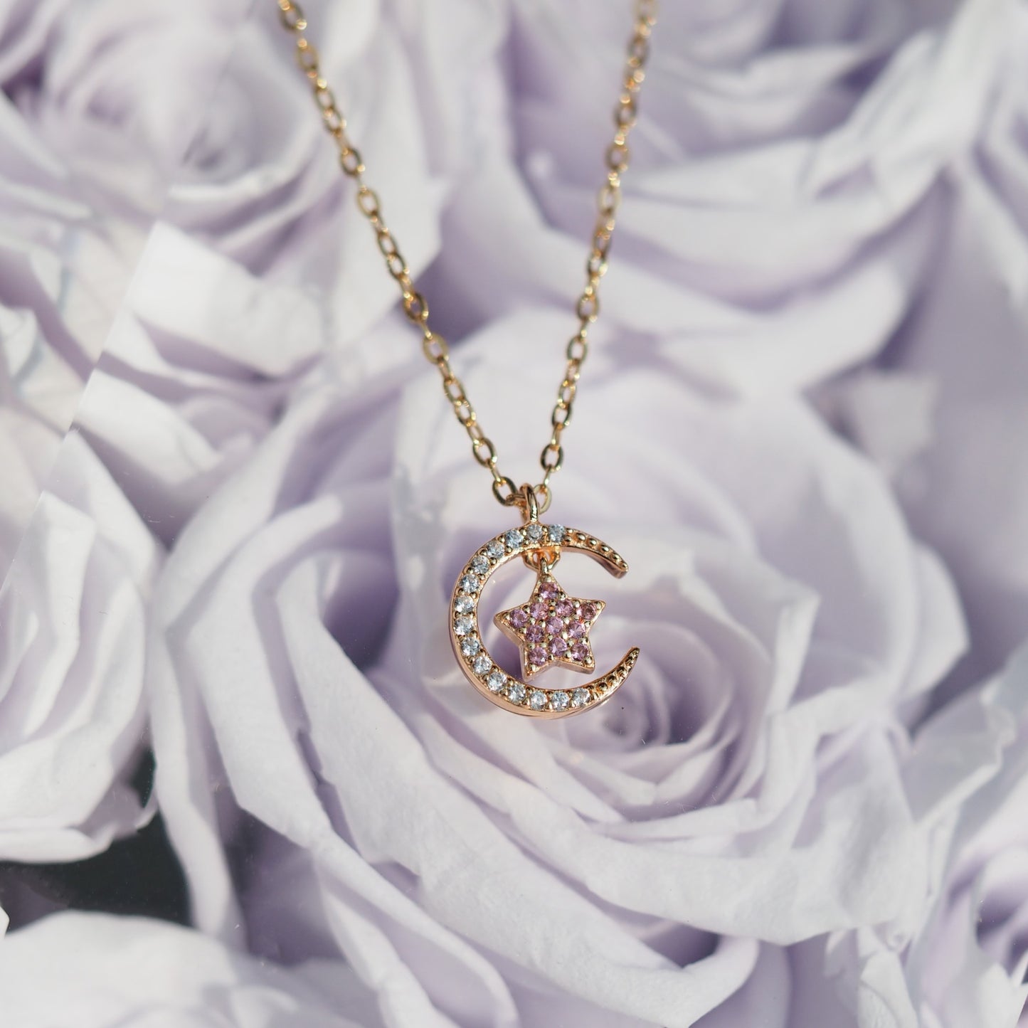 Stargaze N0907R Necklace | Rose Gold Tone