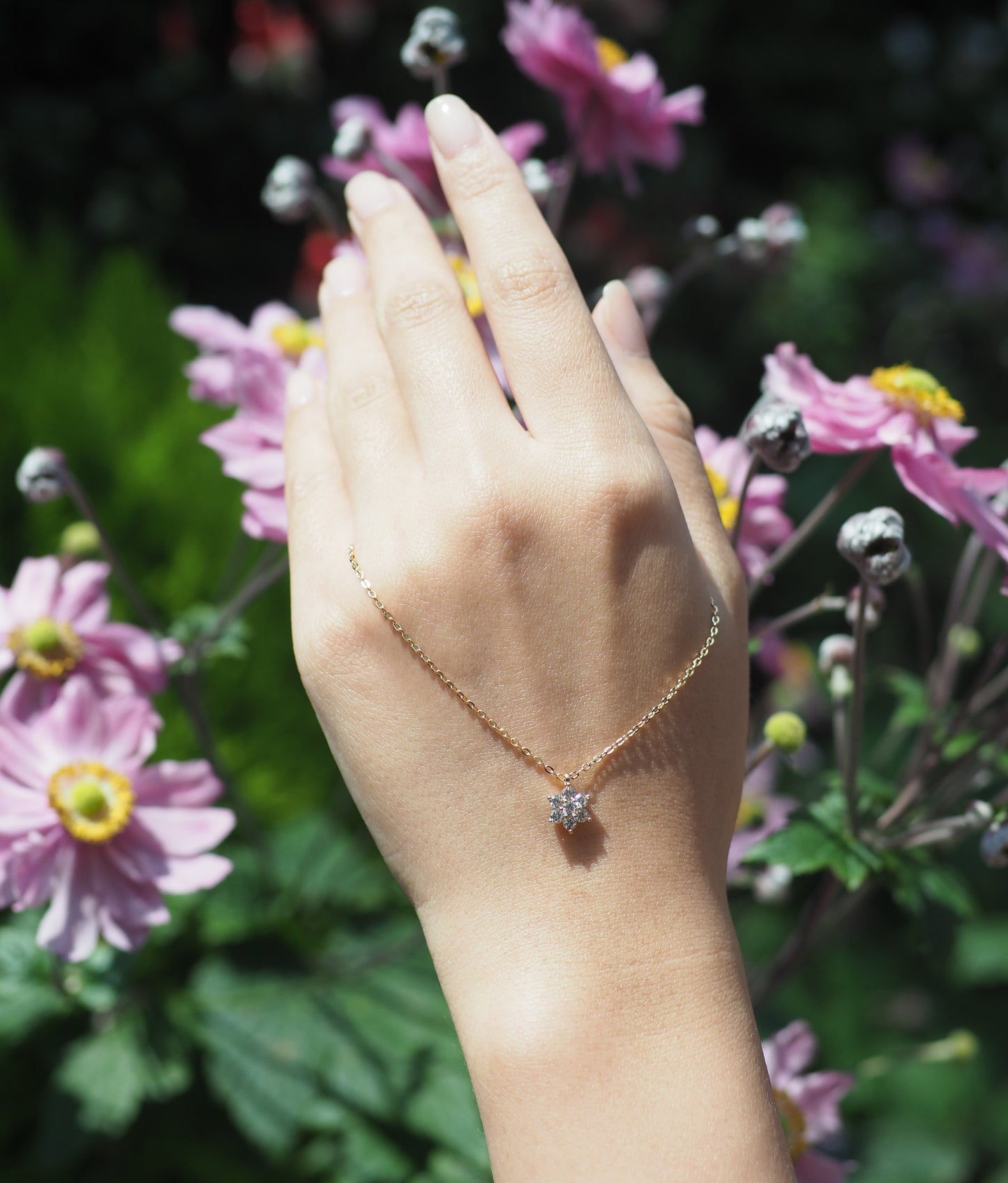Blossom N1008R Necklace | Rose Gold Tone