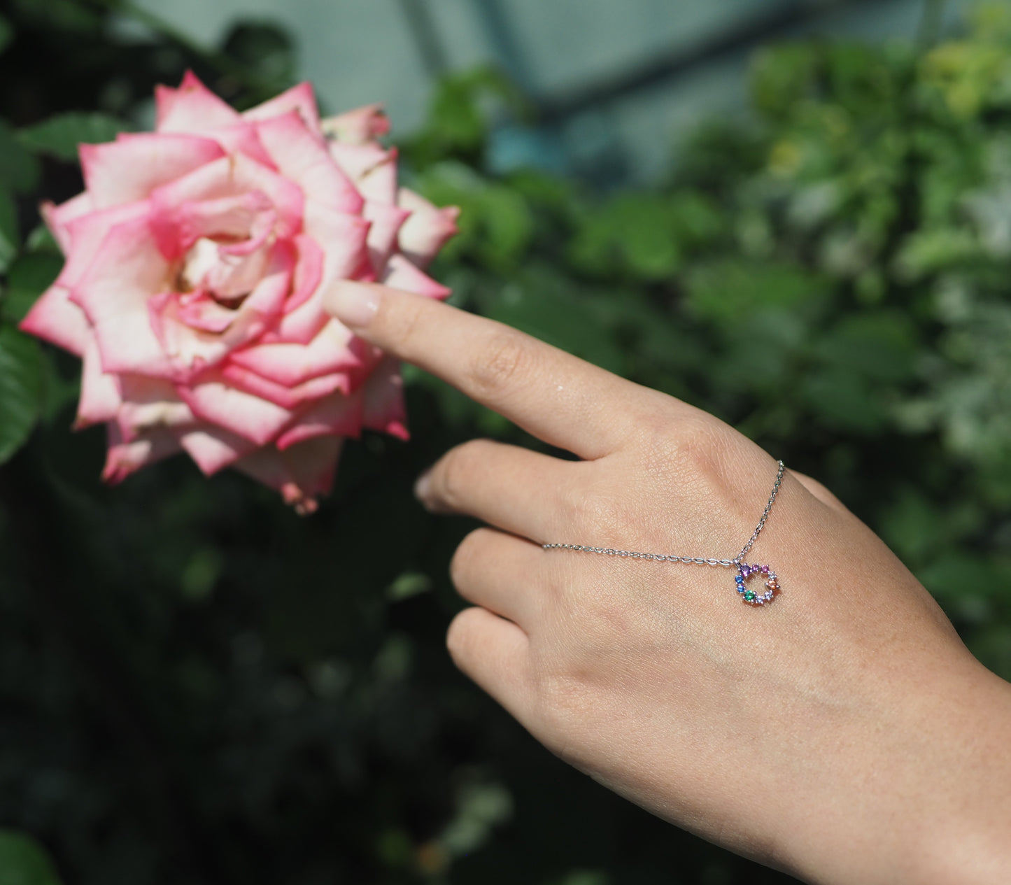 Unity N0810S Necklace | Silver Tone