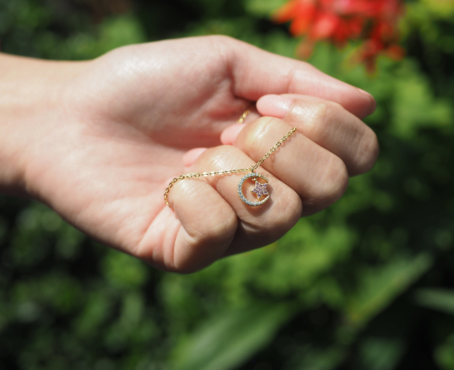 Stargaze N0907Y Necklace | Gold Tone