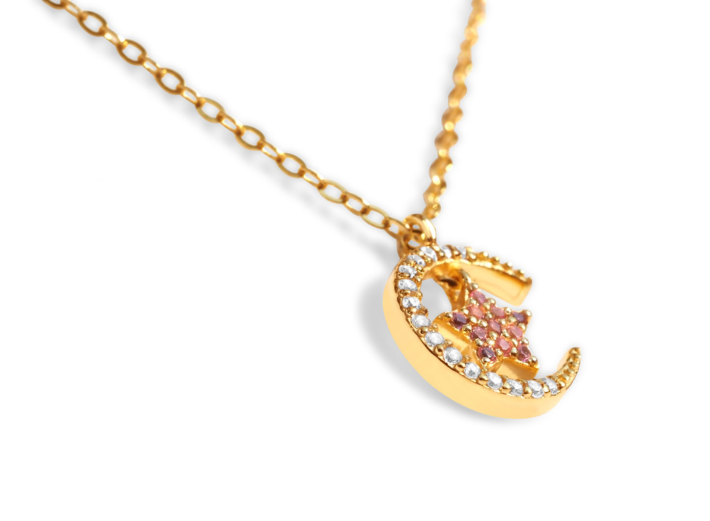 Stargaze N0907Y Necklace | Gold Tone