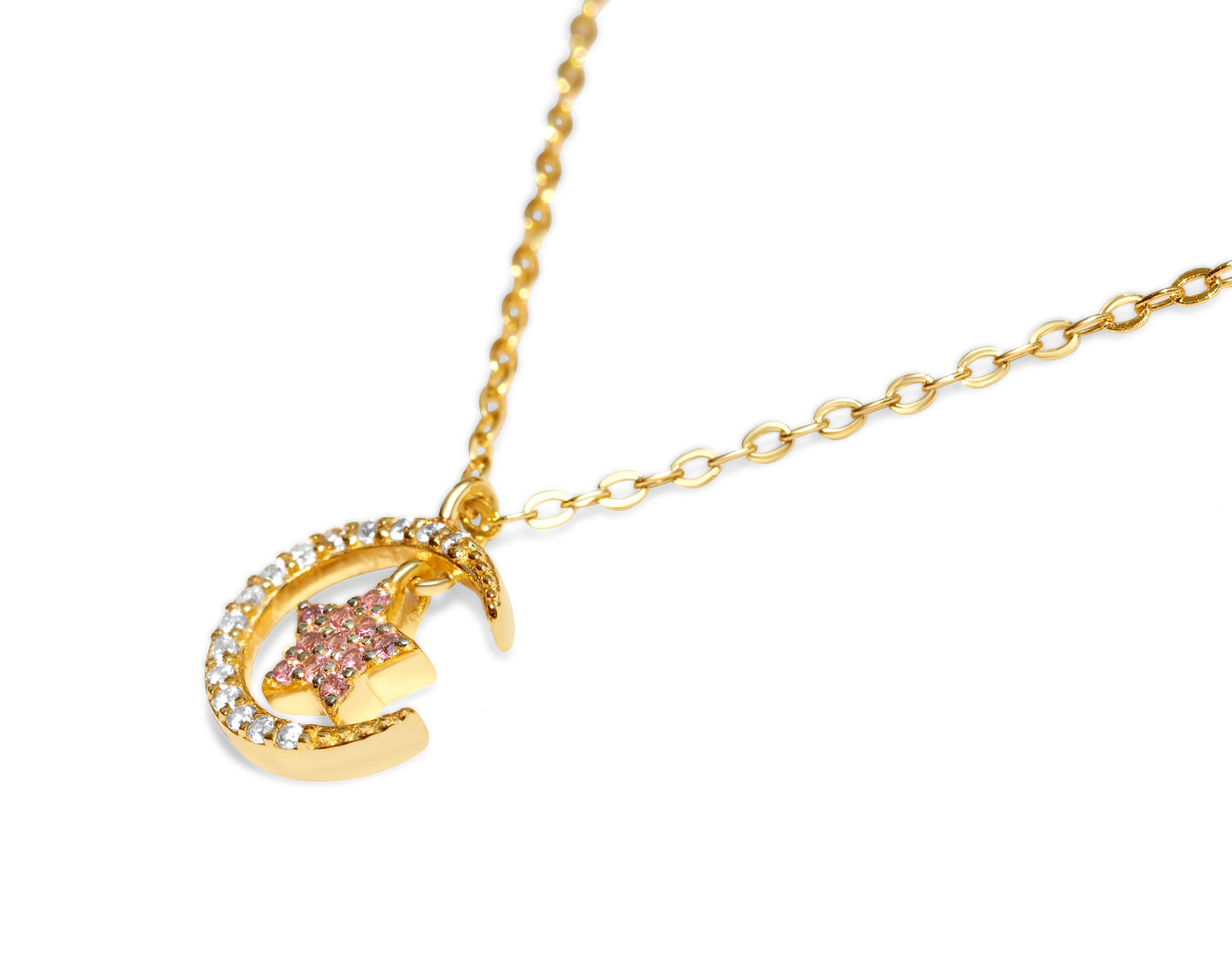 Stargaze N0907Y Necklace | Gold Tone