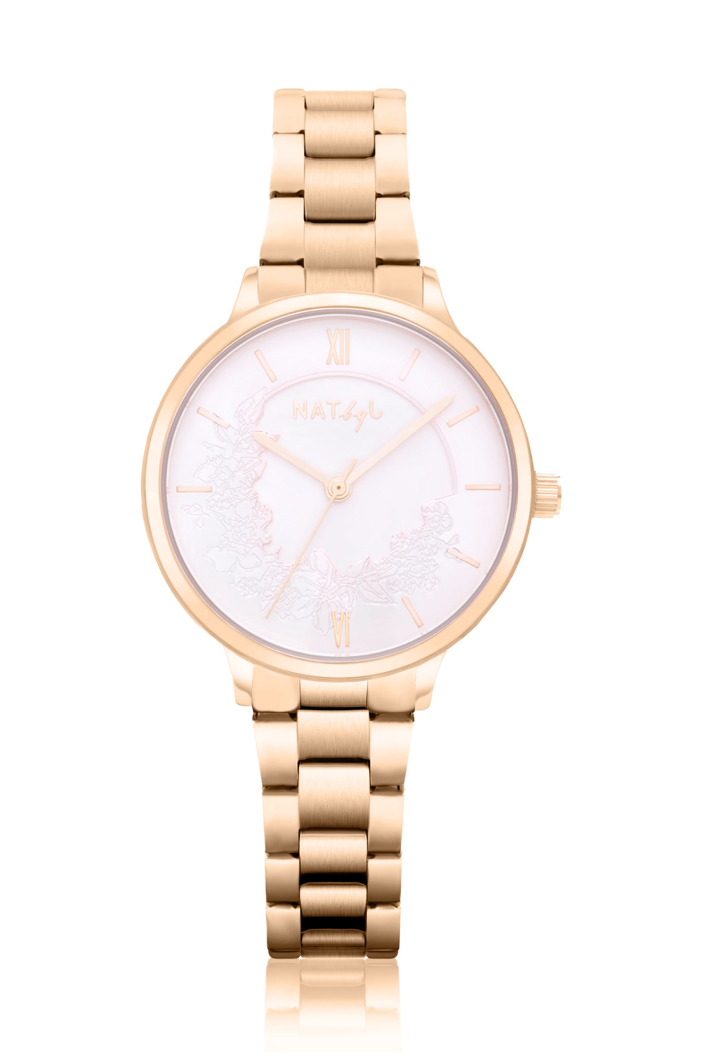 Unity 0805M Bracelet Watch | Rose Gold Stainless Steel
