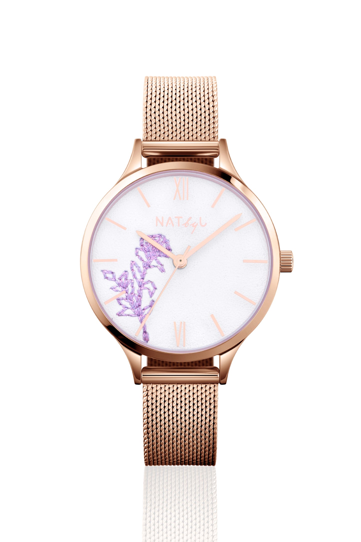 Dream 0305B Mesh Watch | Rose Gold Stainless Steel