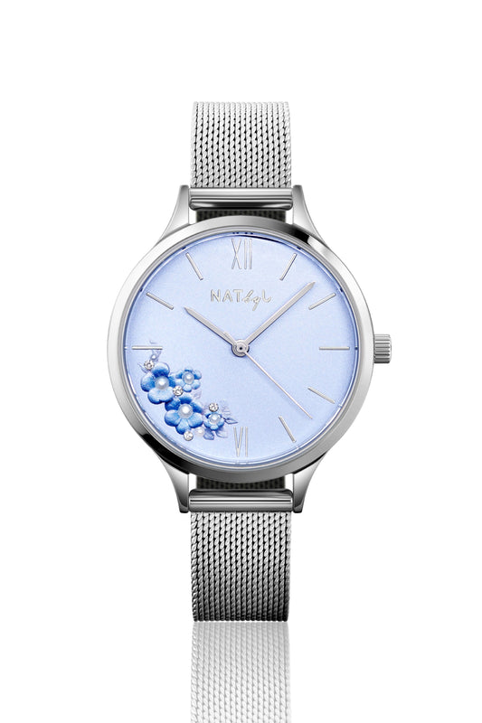 First Love 0606B Mesh Watch | Stainless Steel