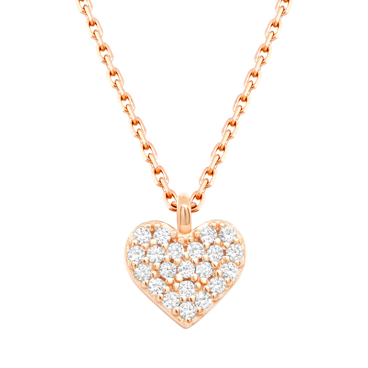 First Love N0608R Necklace | Rose Gold Tone