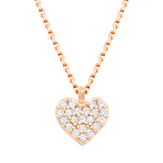 First Love N0608R Necklace | Rose Gold Tone