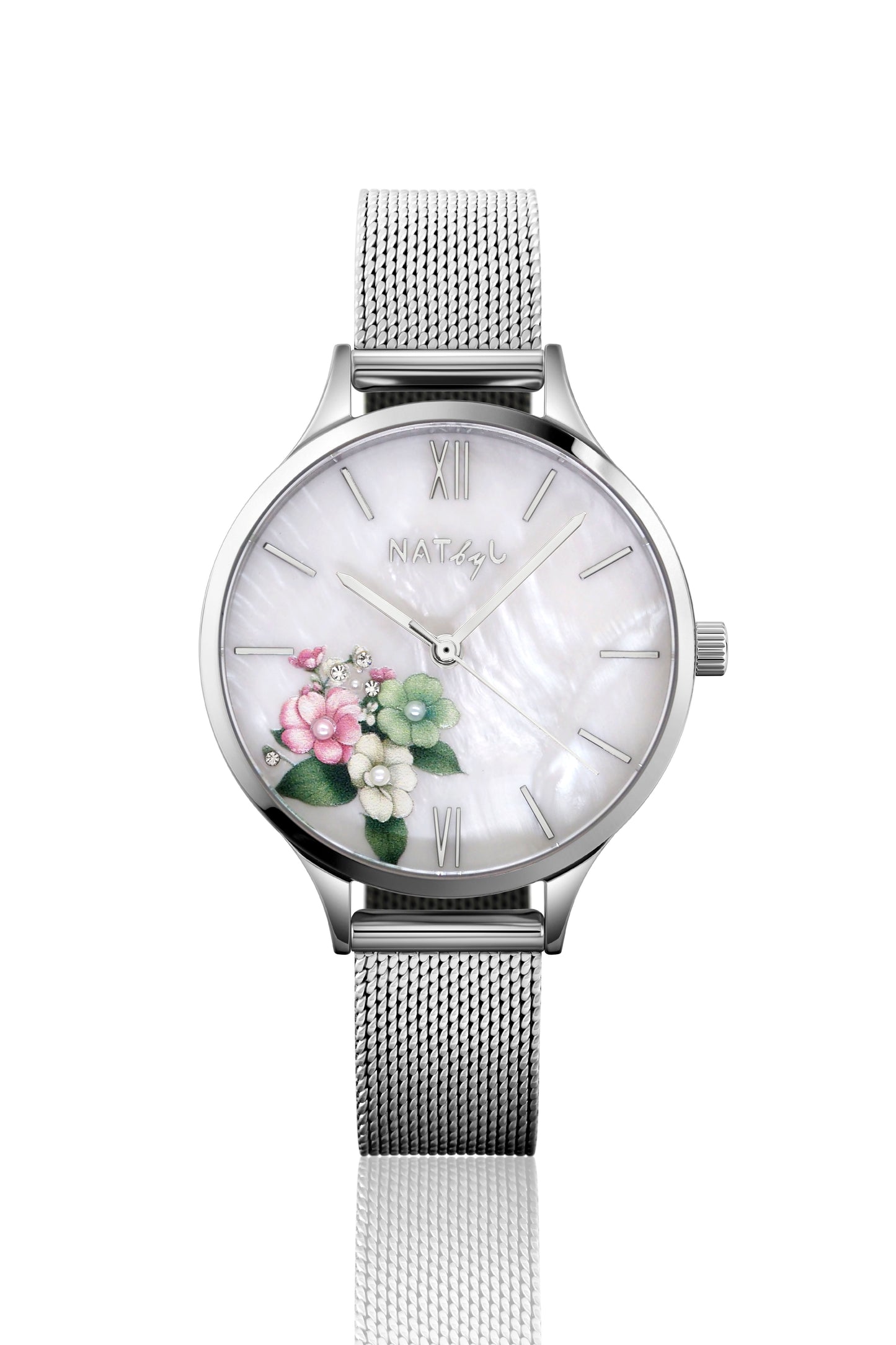 First Love 0609B Mesh Watch | Stainless Steel
