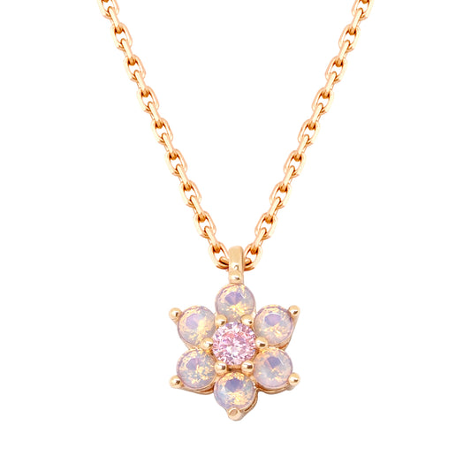 Blossom N1017R Necklace | Rose Gold Tone