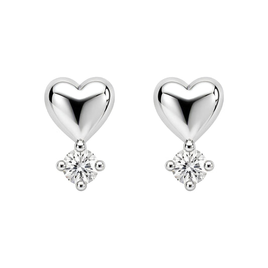 My Dearest E1208S Stud Earrings | Silver Tone