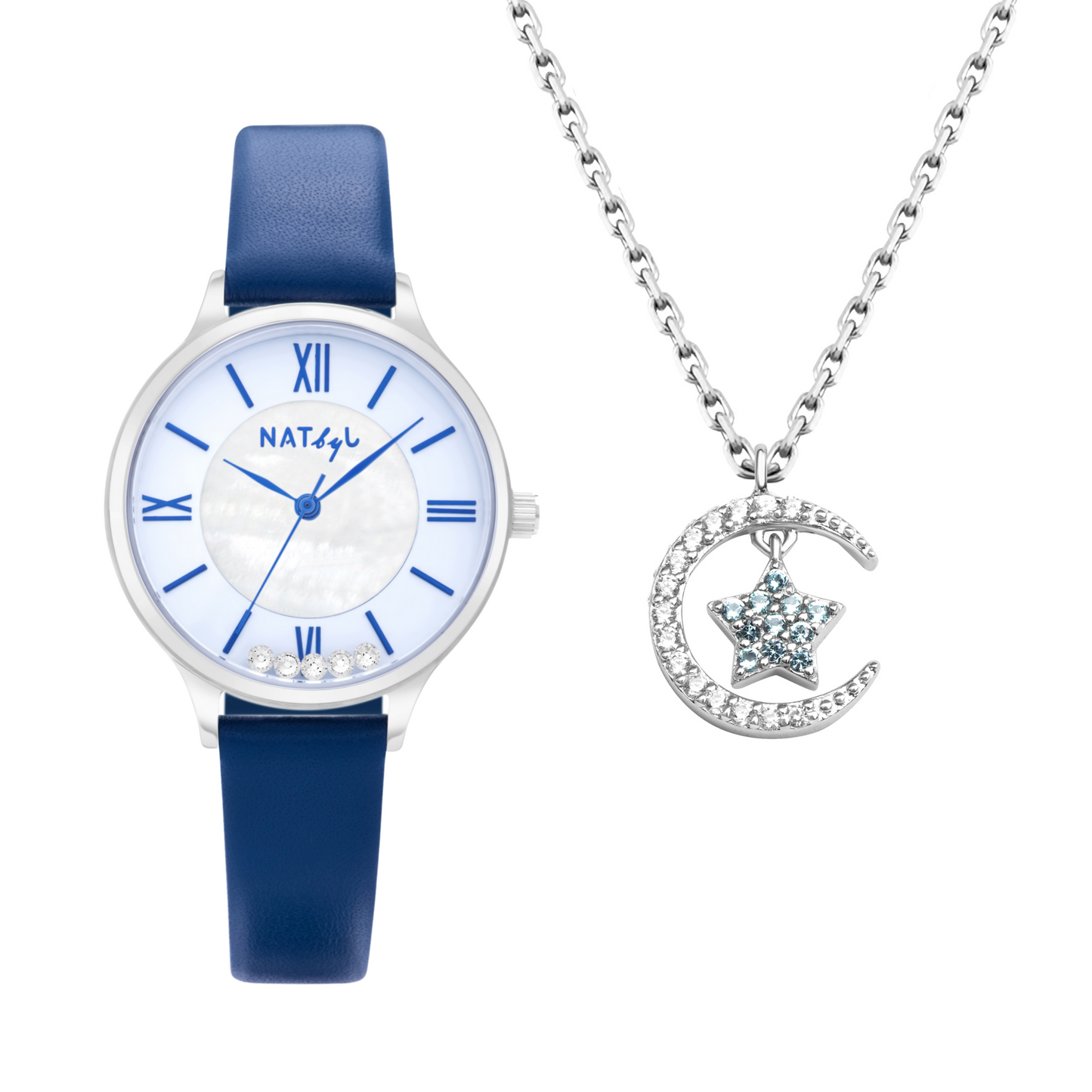 Stargaze Watch and Necklace Gift Set NAT0902N0903S