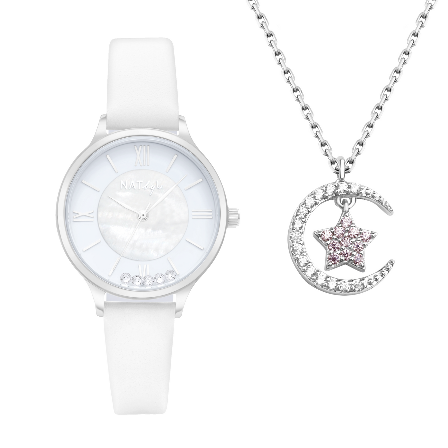 Stargaze Watch and Necklace Gift Set NAT0908N0907S